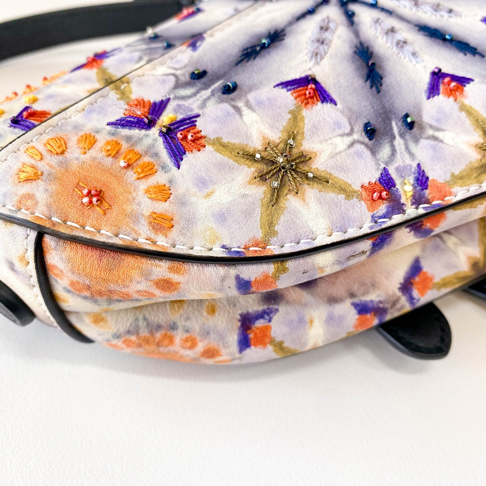 DIOR Saddle Multicolor Beaded Kaleidoscope bag, in , Sold by HIVE PRELOVED - Shoulder Bags, ,