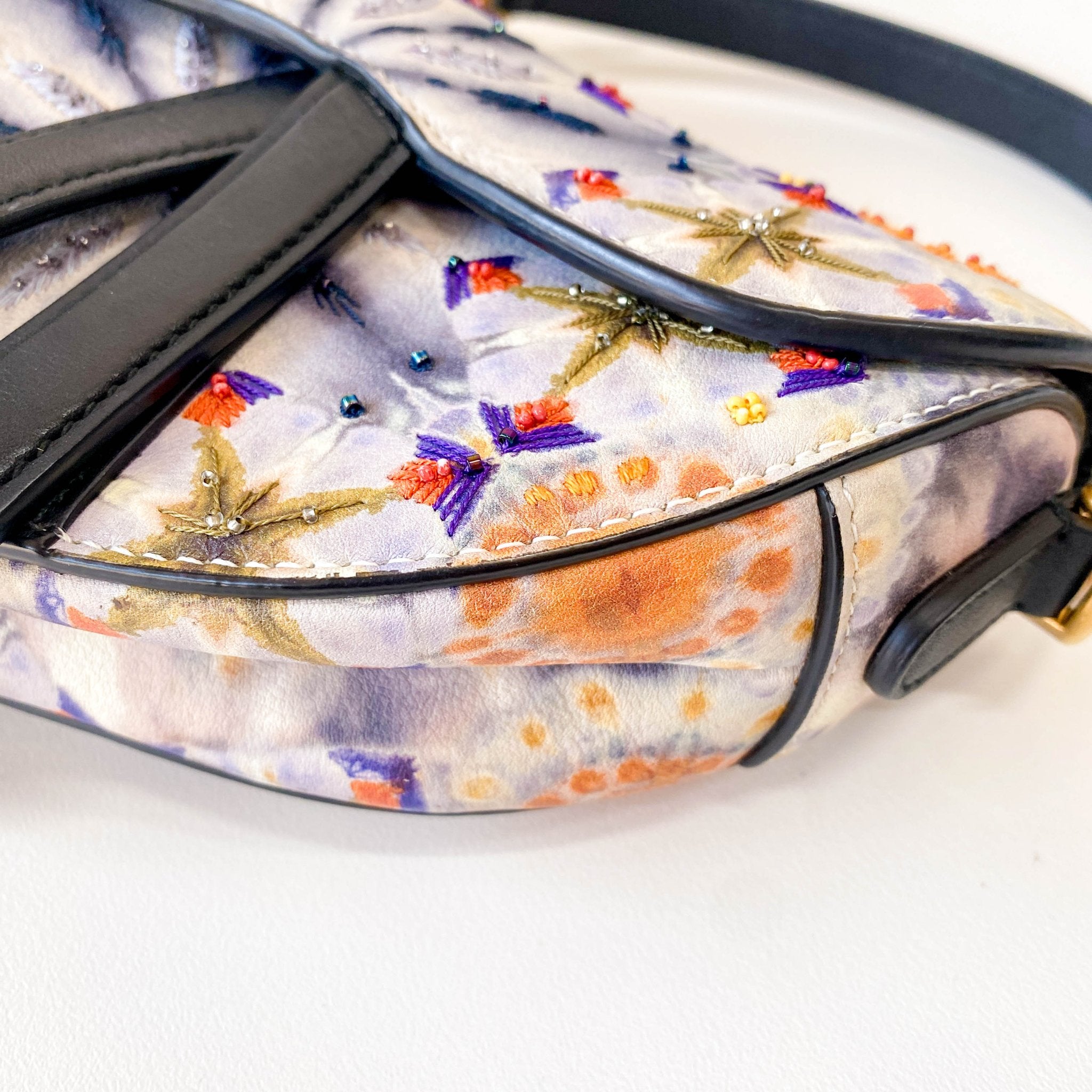 DIOR Saddle Multicolor Beaded Kaleidoscope bag, in , Sold by HIVE PRELOVED - Shoulder Bags, ,