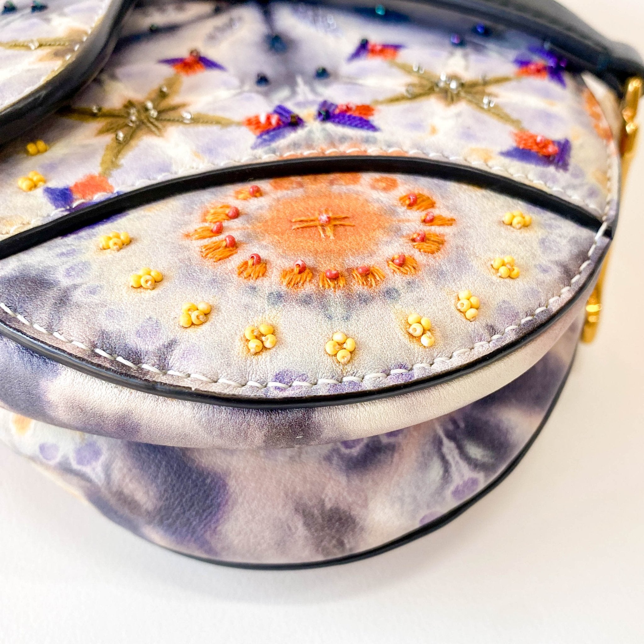 DIOR Saddle Multicolor Beaded Kaleidoscope bag, in , Sold by HIVE PRELOVED - Shoulder Bags, ,