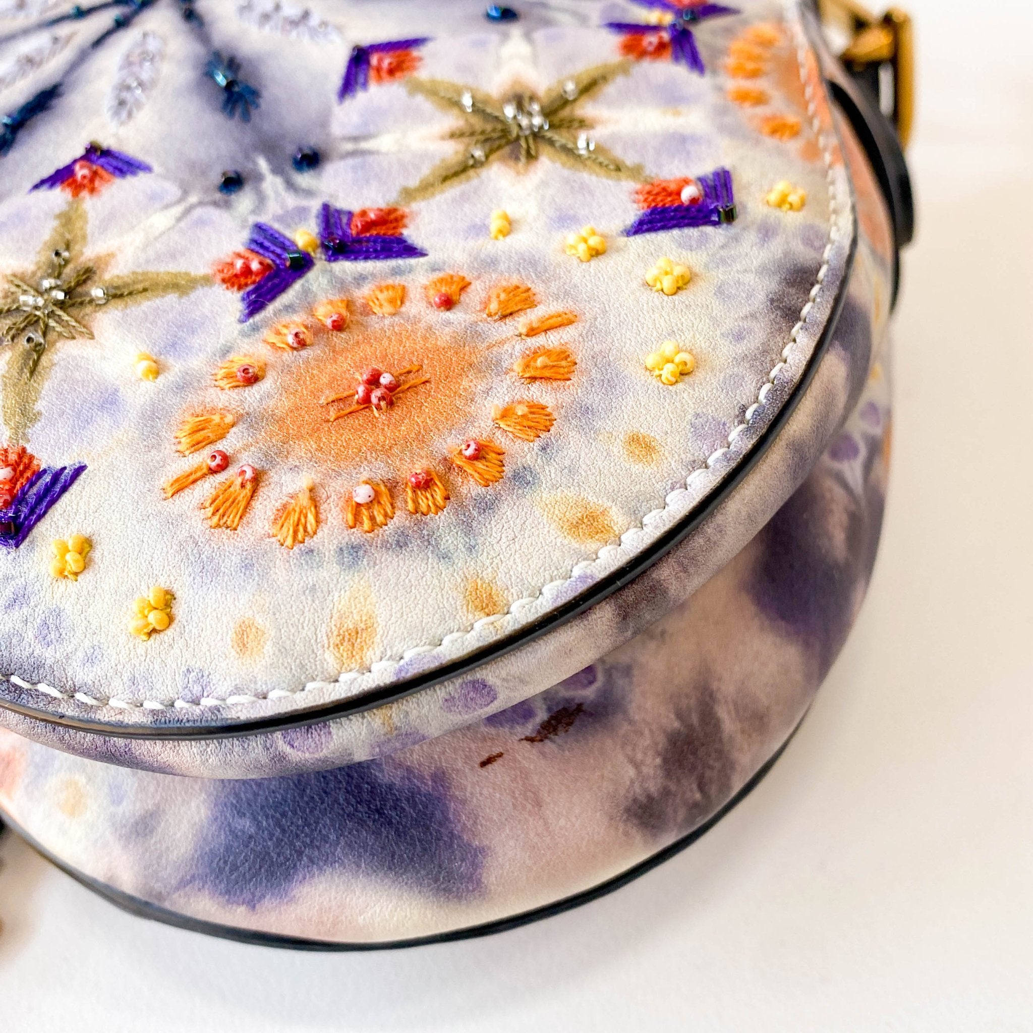 DIOR Saddle Multicolor Beaded Kaleidoscope bag, in , Sold by HIVE PRELOVED - Shoulder Bags, ,