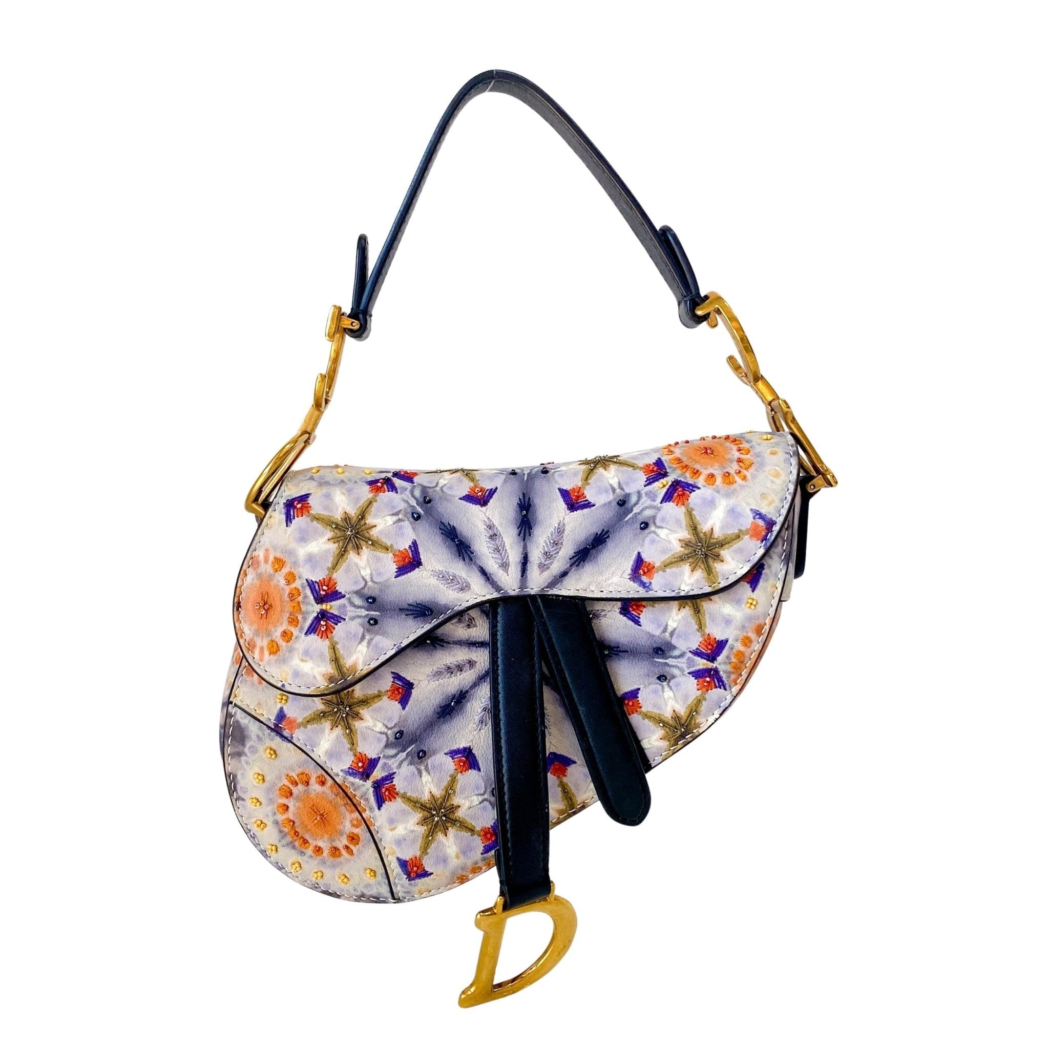 DIOR Saddle Multicolor Beaded Kaleidoscope bag, in , Sold by HIVE PRELOVED - Shoulder Bags, ,