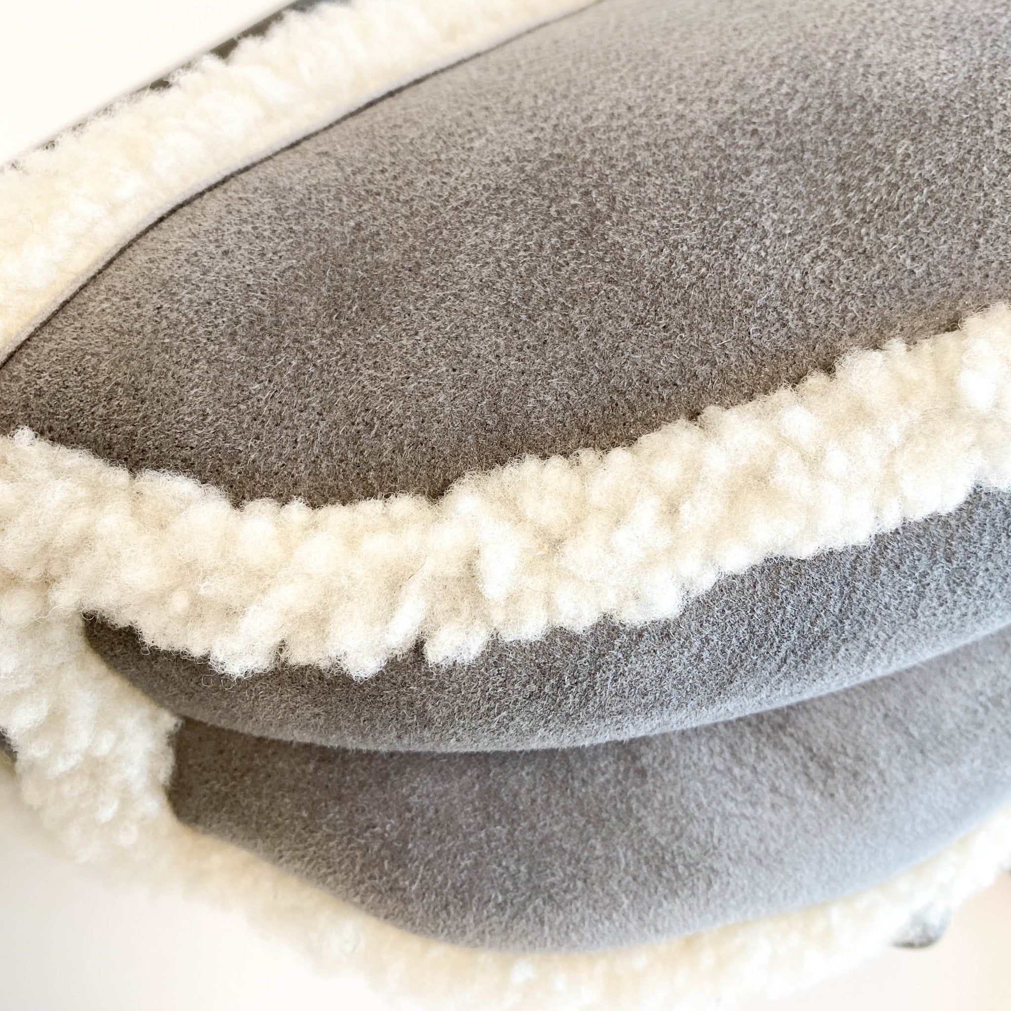 DIOR Saddle Shoulder Bag Shearling Grey White, in , Sold by HIVE PRELOVED - Shoulder Bags, ,