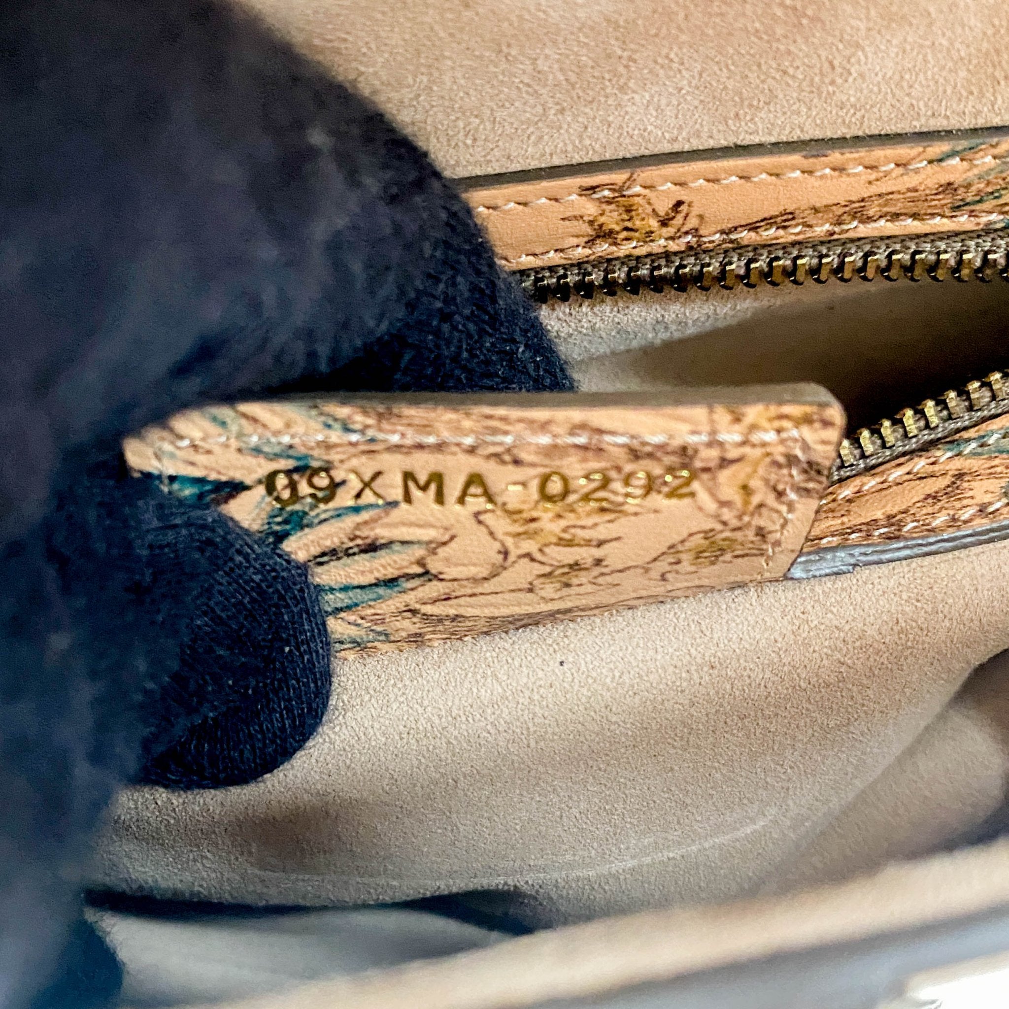 DIOR Saddle Sun Motif Engraving in Beige Leather Shoulder Bag, in , Sold by HIVE PRELOVED - Shoulder Bags, ,