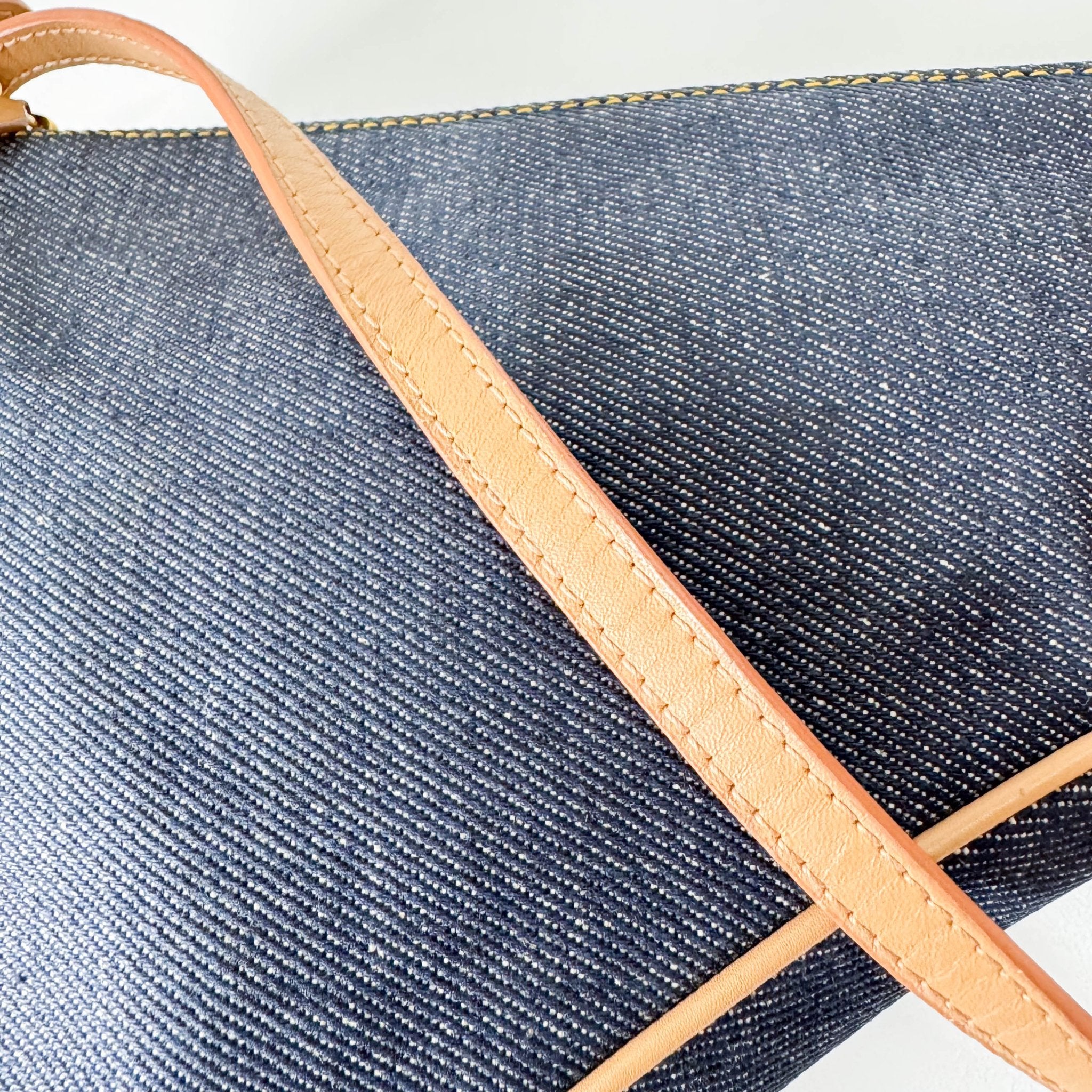 DIOR Saddle Vintage Denim Shoulder Bag, in , Sold by HIVE PRELOVED - Shoulder Bags, ,