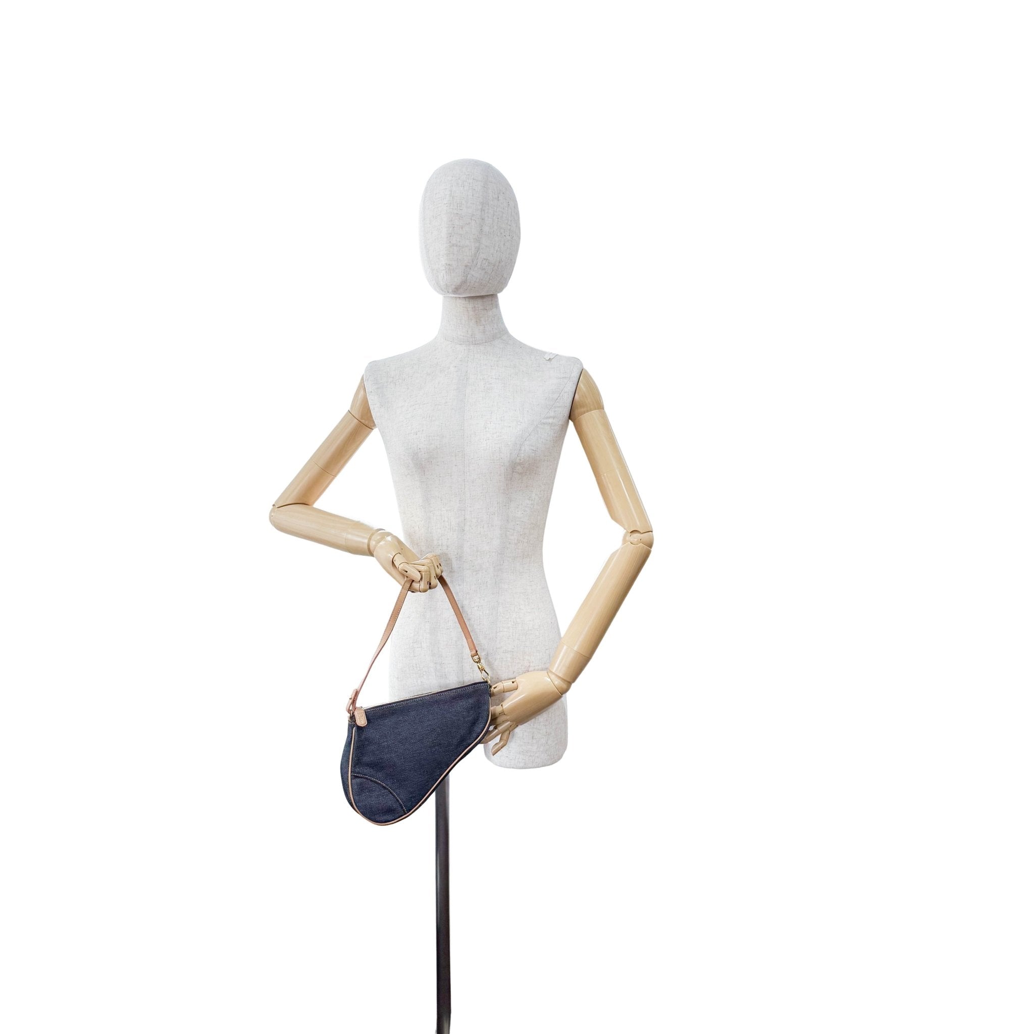 DIOR Saddle Vintage Denim Shoulder Bag, in , Sold by HIVE PRELOVED - Shoulder Bags, ,