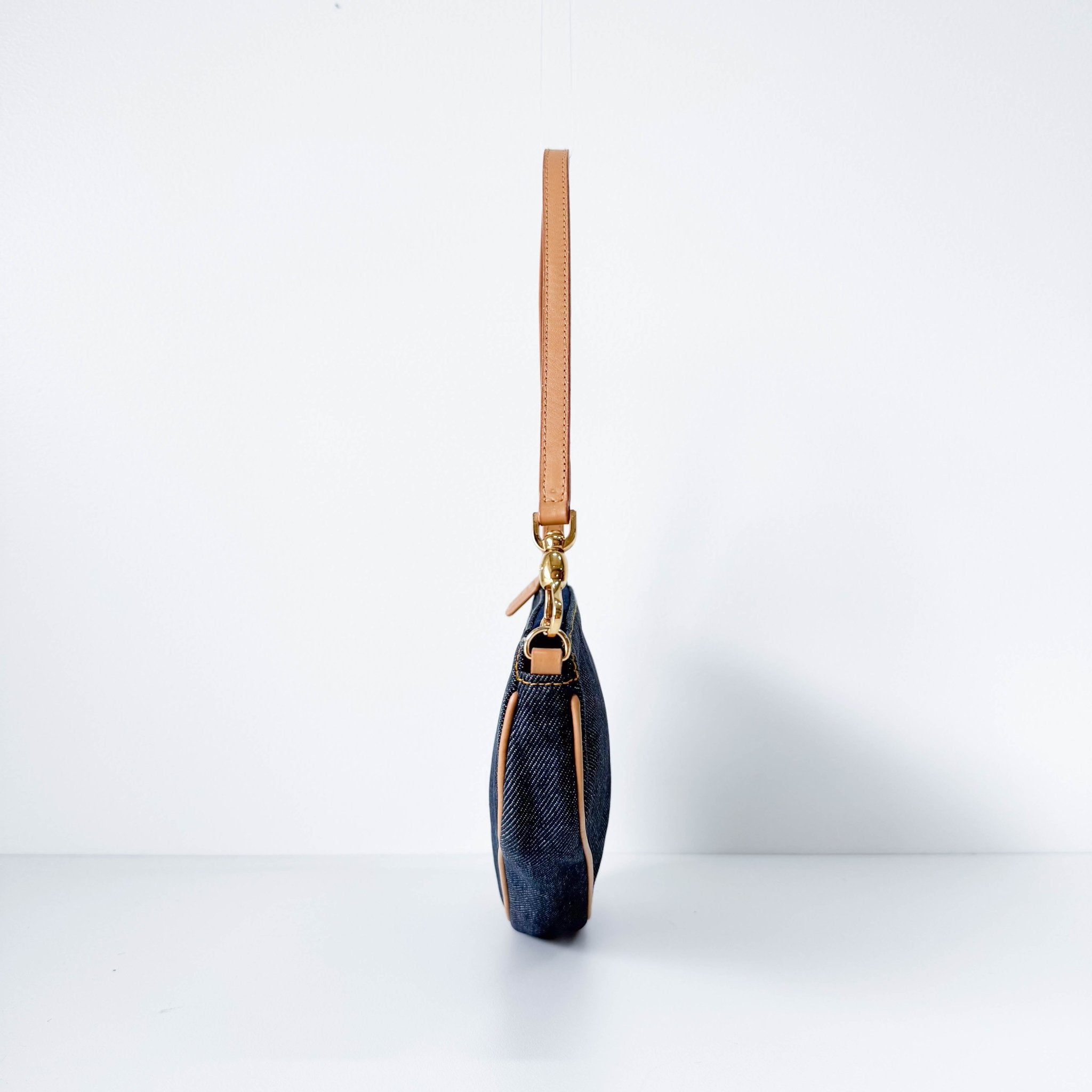 DIOR Saddle Vintage Denim Shoulder Bag, in , Sold by HIVE PRELOVED - Shoulder Bags, ,