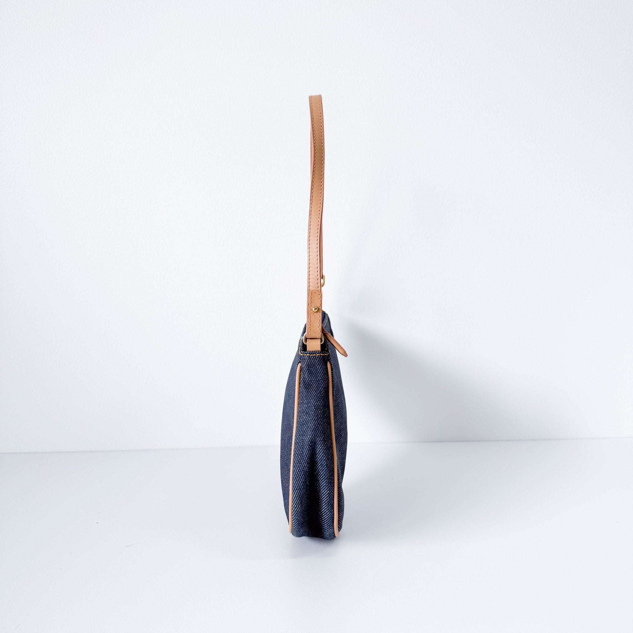 DIOR Saddle Vintage Denim Shoulder Bag, in , Sold by HIVE PRELOVED - Shoulder Bags, ,