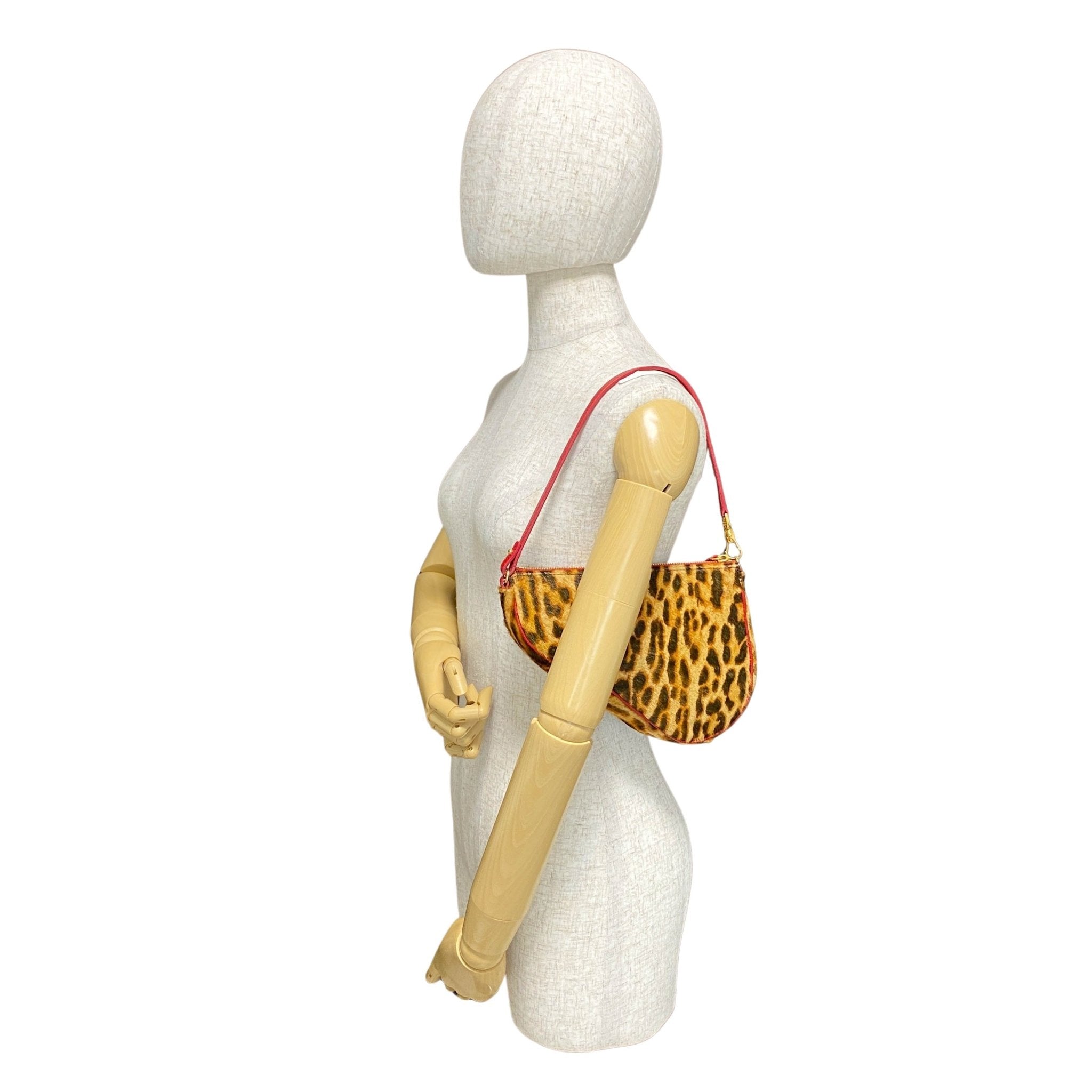 DIOR Saddle Vintage Leopard Pony Hair Shoulder Bag, in , Sold by HIVE PRELOVED - Shoulder Bags, ,