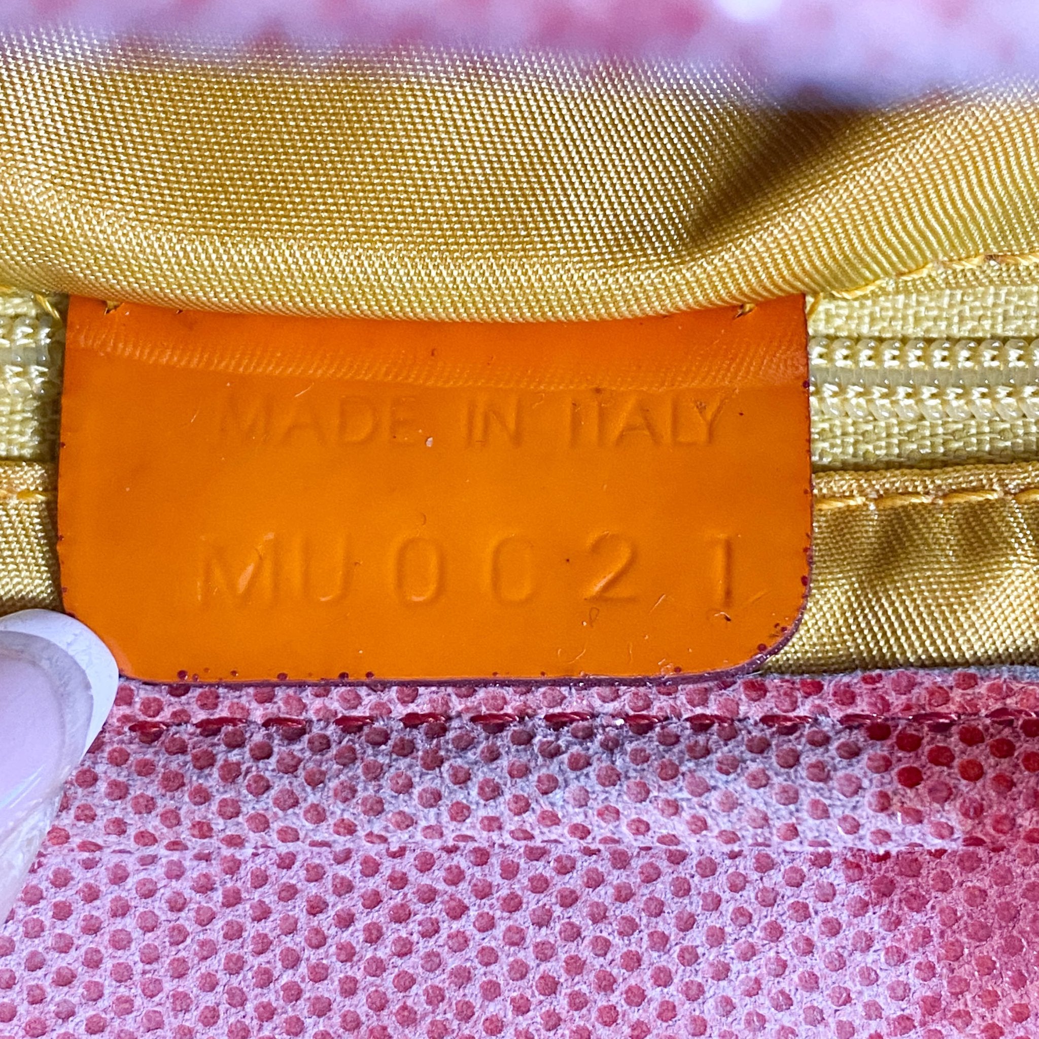 DIOR Tie Dye Saddle Red / Orange Shoulder Bag, in , Sold by HIVE PRELOVED - Shoulder Bags, ,