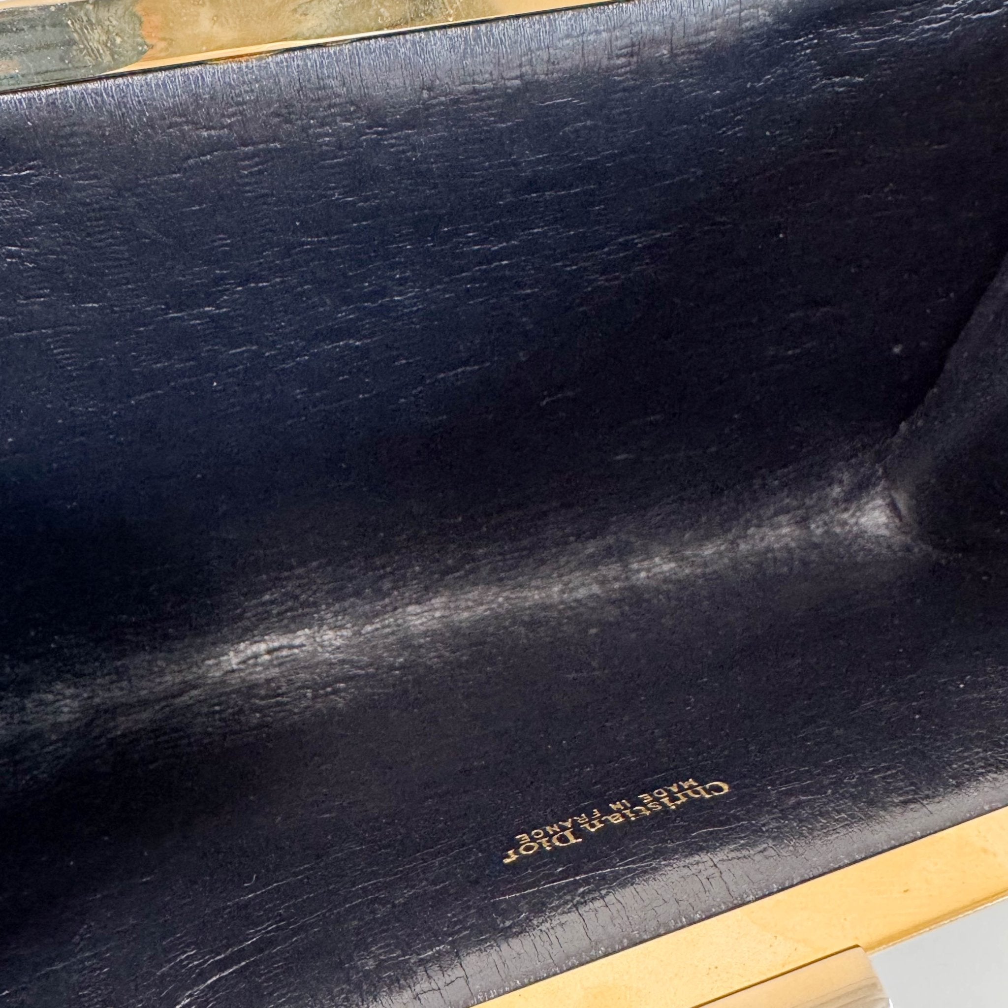 DIOR Trotter Canvas Navy Clutch, in , Sold by HIVE PRELOVED - Clutch bags, ,