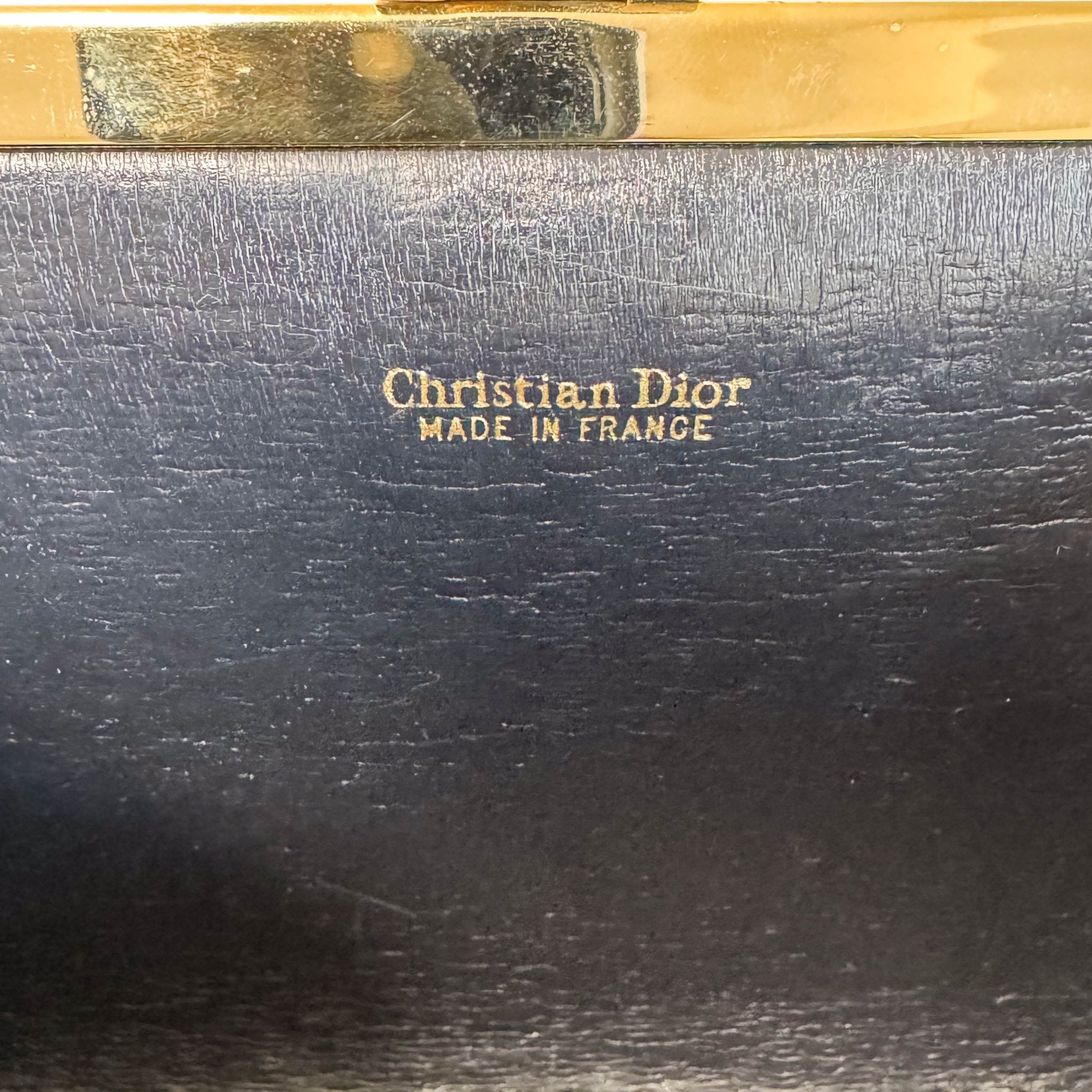 DIOR Trotter Canvas Navy Clutch, in , Sold by HIVE PRELOVED - Clutch bags, ,