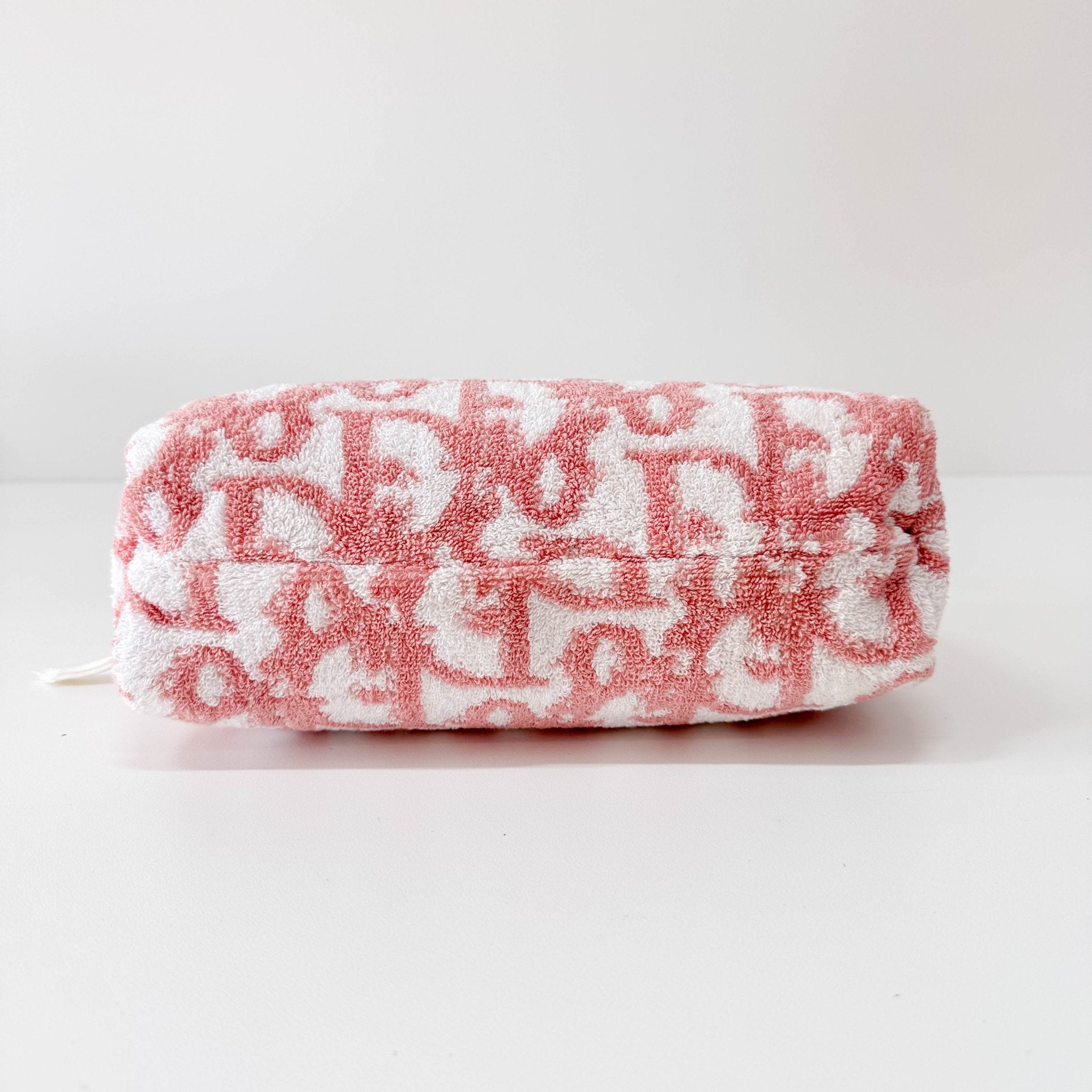 DIOR Trotter Pink Terry Cloth Towel Handbag, in , Sold by HIVE PRELOVED - Handle Bags, ,