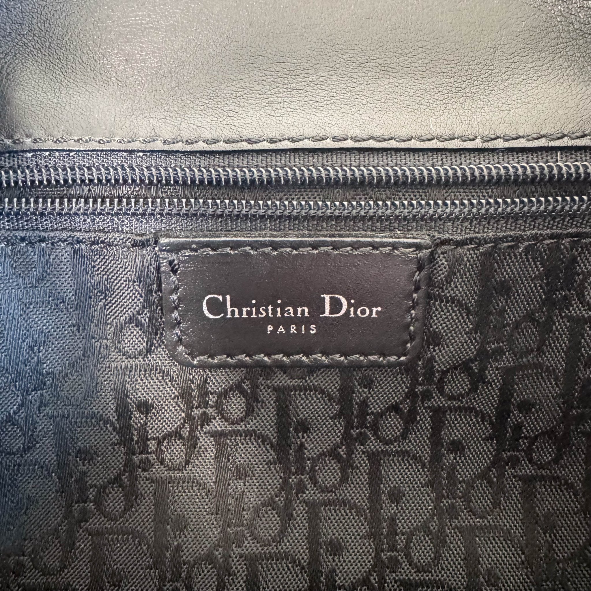 DIOR Vintage Black Logo Buckle Shoulder Bag, in , Sold by HIVE PRELOVED - Shoulder Bags, ,