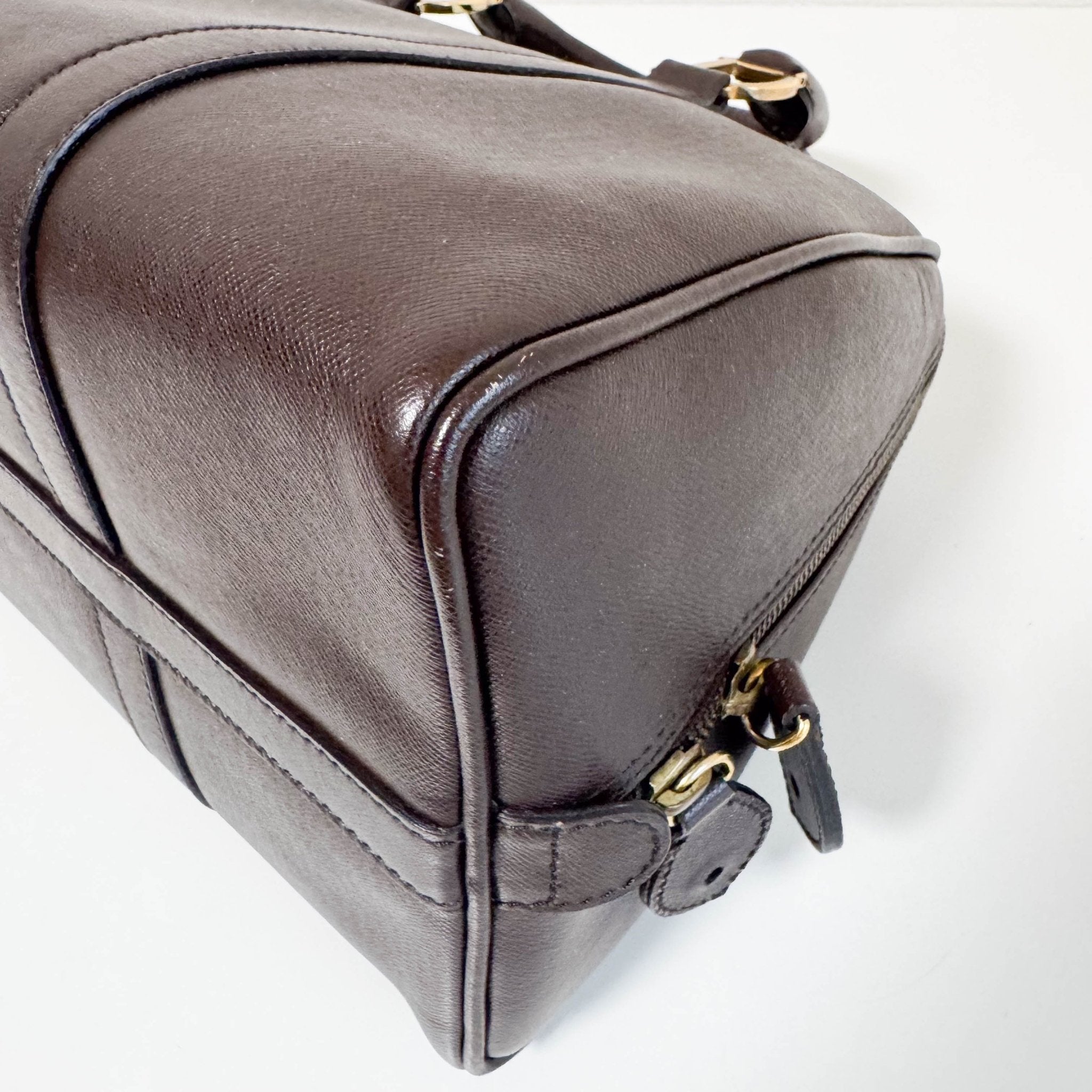 DIOR Vintage Brown Leather Handbag, in , Sold by HIVE PRELOVED - Handle Bags, ,