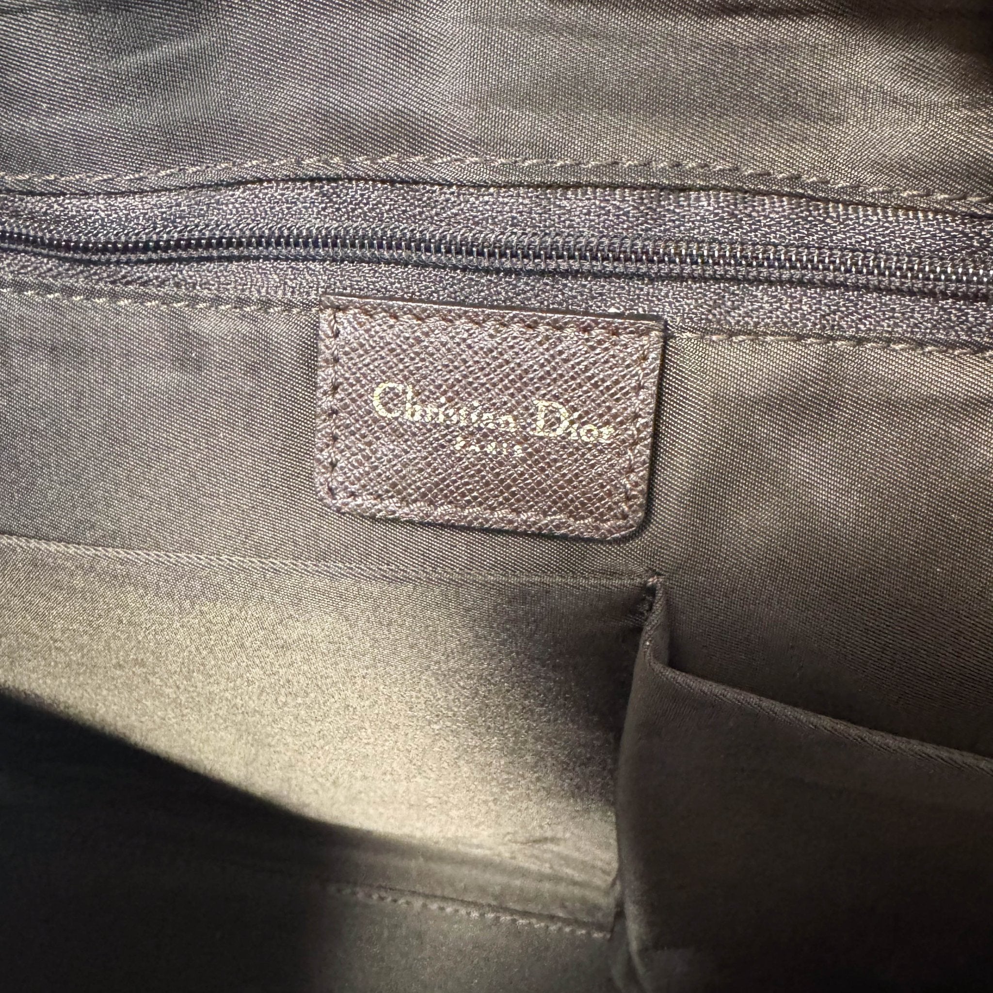 DIOR Vintage Brown Leather Handbag, in , Sold by HIVE PRELOVED - Handle Bags, ,