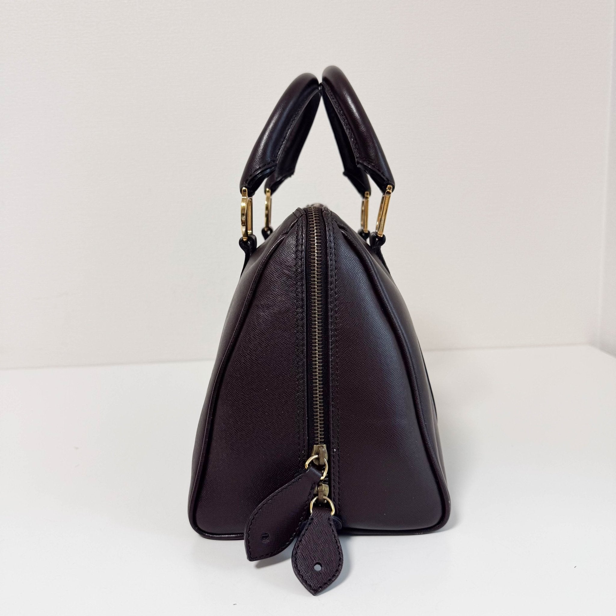 DIOR Vintage Brown Leather Handbag, in , Sold by HIVE PRELOVED - Handle Bags, ,