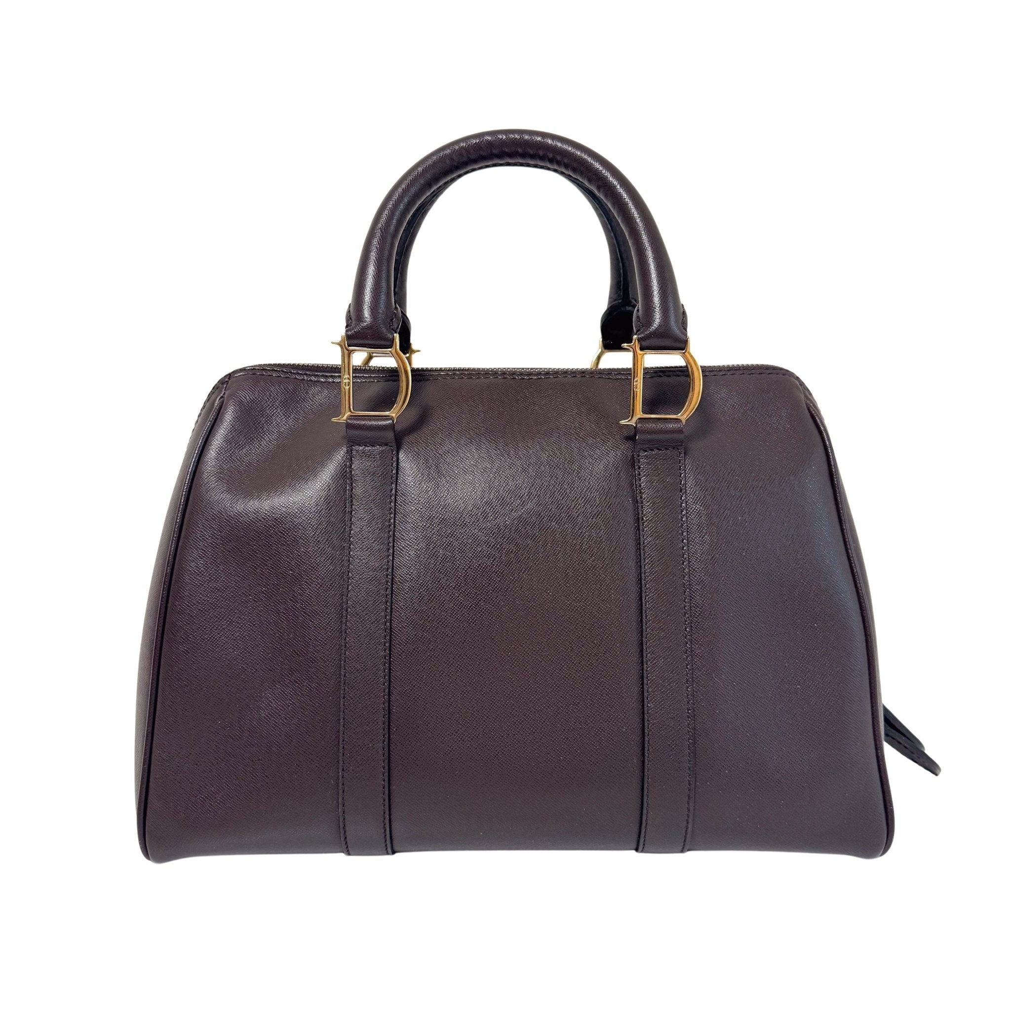 DIOR Vintage Brown Leather Handbag, in , Sold by HIVE PRELOVED - Handle Bags, ,