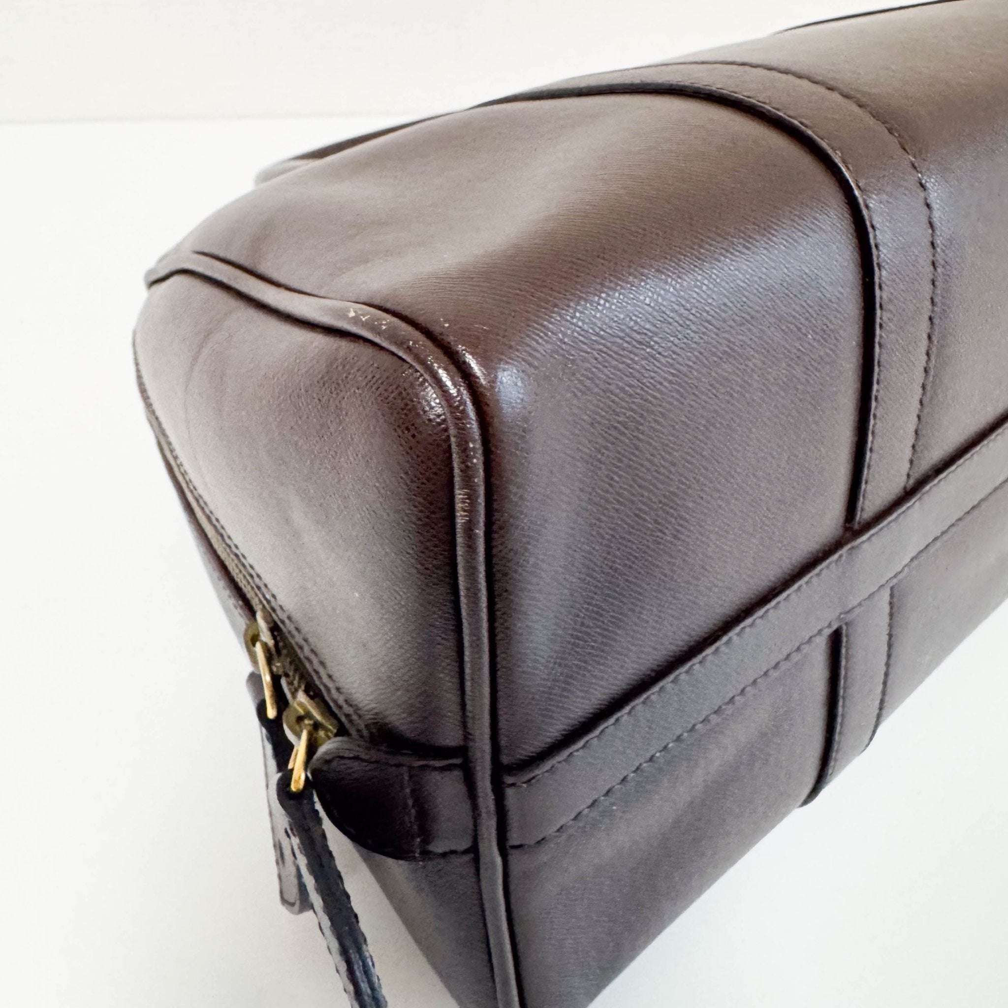 DIOR Vintage Brown Leather Handbag, in , Sold by HIVE PRELOVED - Handle Bags, ,