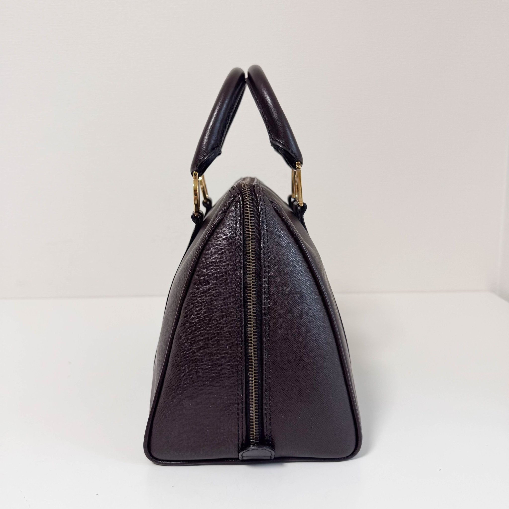 DIOR Vintage Brown Leather Handbag, in , Sold by HIVE PRELOVED - Handle Bags, ,