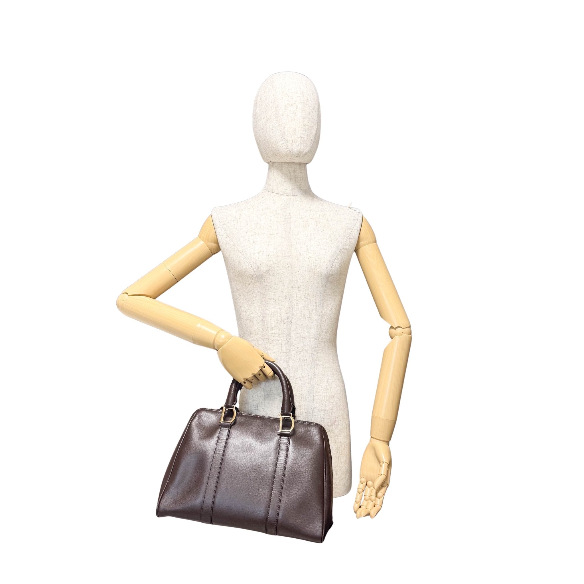 DIOR Vintage Brown Leather Handbag, in , Sold by HIVE PRELOVED - Handle Bags, ,