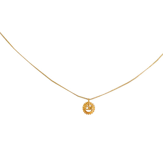 DIOR Vintage Dior Logo Necklace, in , Sold by HIVE PRELOVED - Necklaces, ,