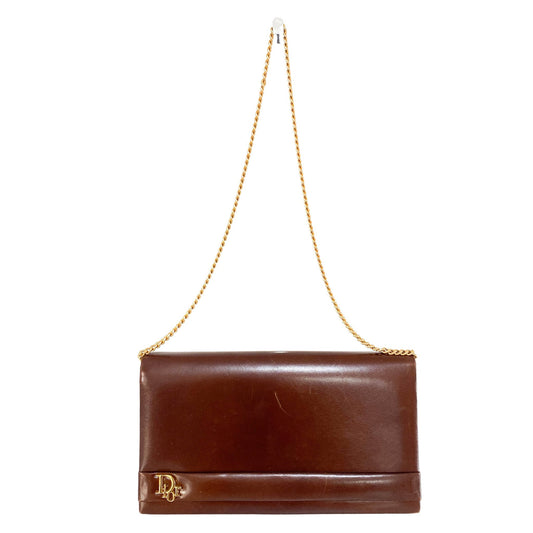 DIOR Vintage Leather Chain Shoulder Bag, in , Sold by HIVE PRELOVED - Shoulder Bags, ,
