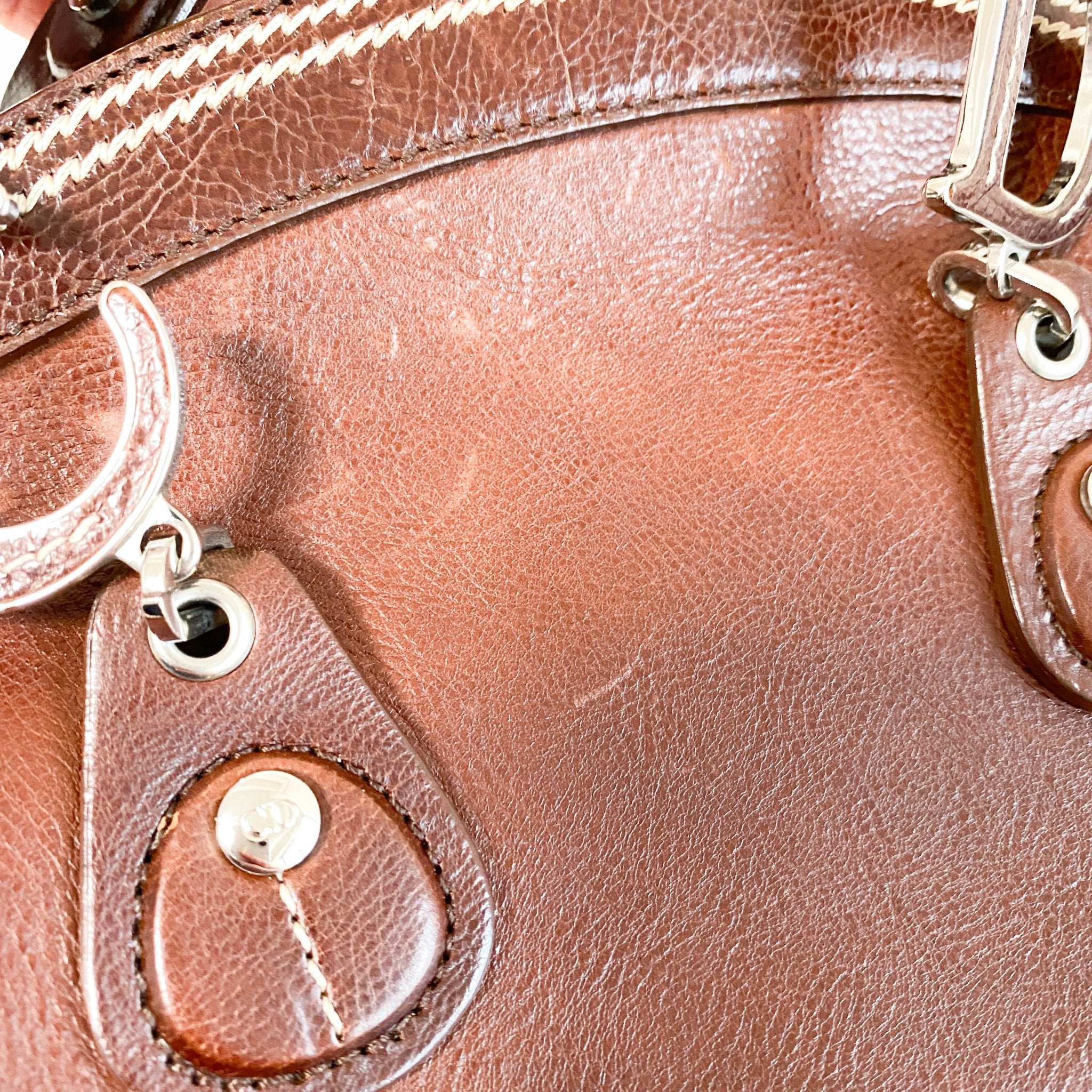 DIOR Vintage Mini Brown Embroidered Shoulder Bag, in , Sold by HIVE PRELOVED - Mini bags, Shoulder Bags,