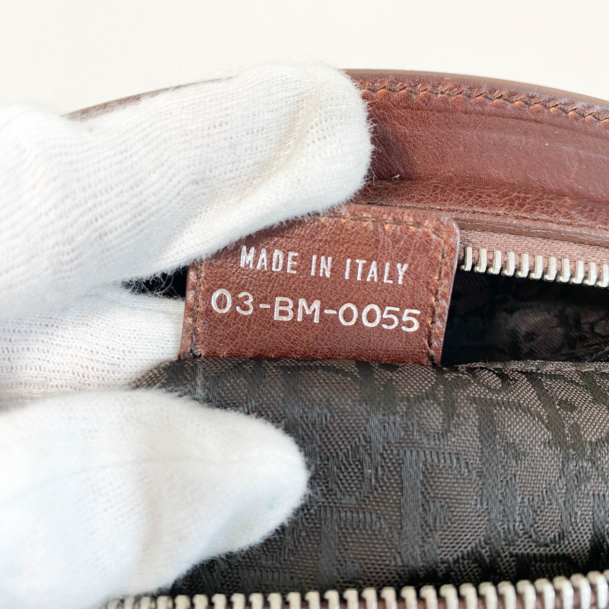 DIOR Vintage Mini Brown Embroidered Shoulder Bag, in , Sold by HIVE PRELOVED - Mini bags, Shoulder Bags,