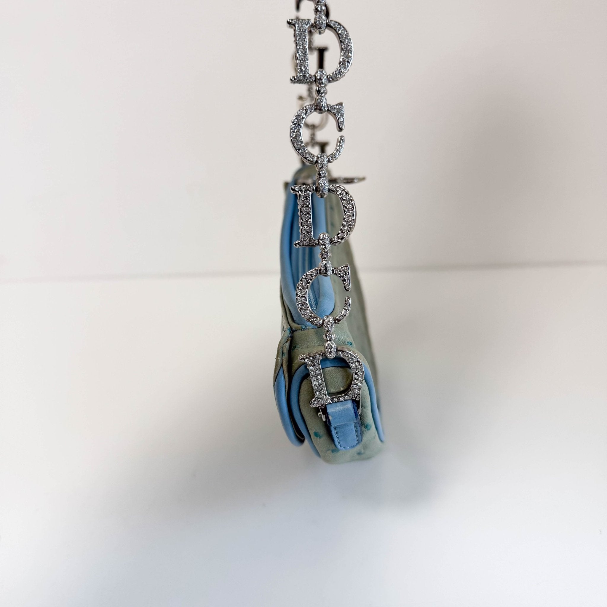 DIOR Vintage Mini Saddle Rhinestone Shoulder Bag, in , Sold by HIVE PRELOVED - Shoulder Bags, ,