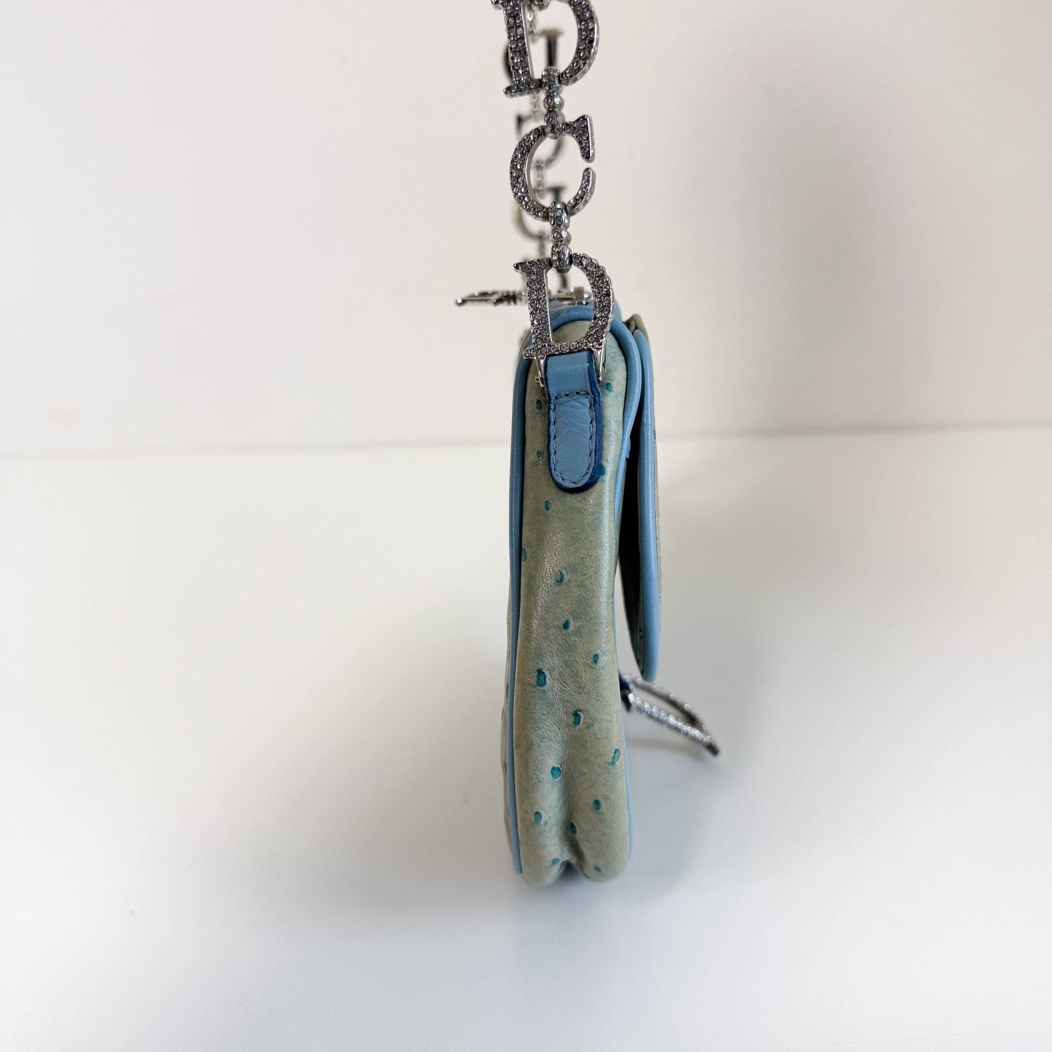 DIOR Vintage Mini Saddle Rhinestone Shoulder Bag, in , Sold by HIVE PRELOVED - Shoulder Bags, ,