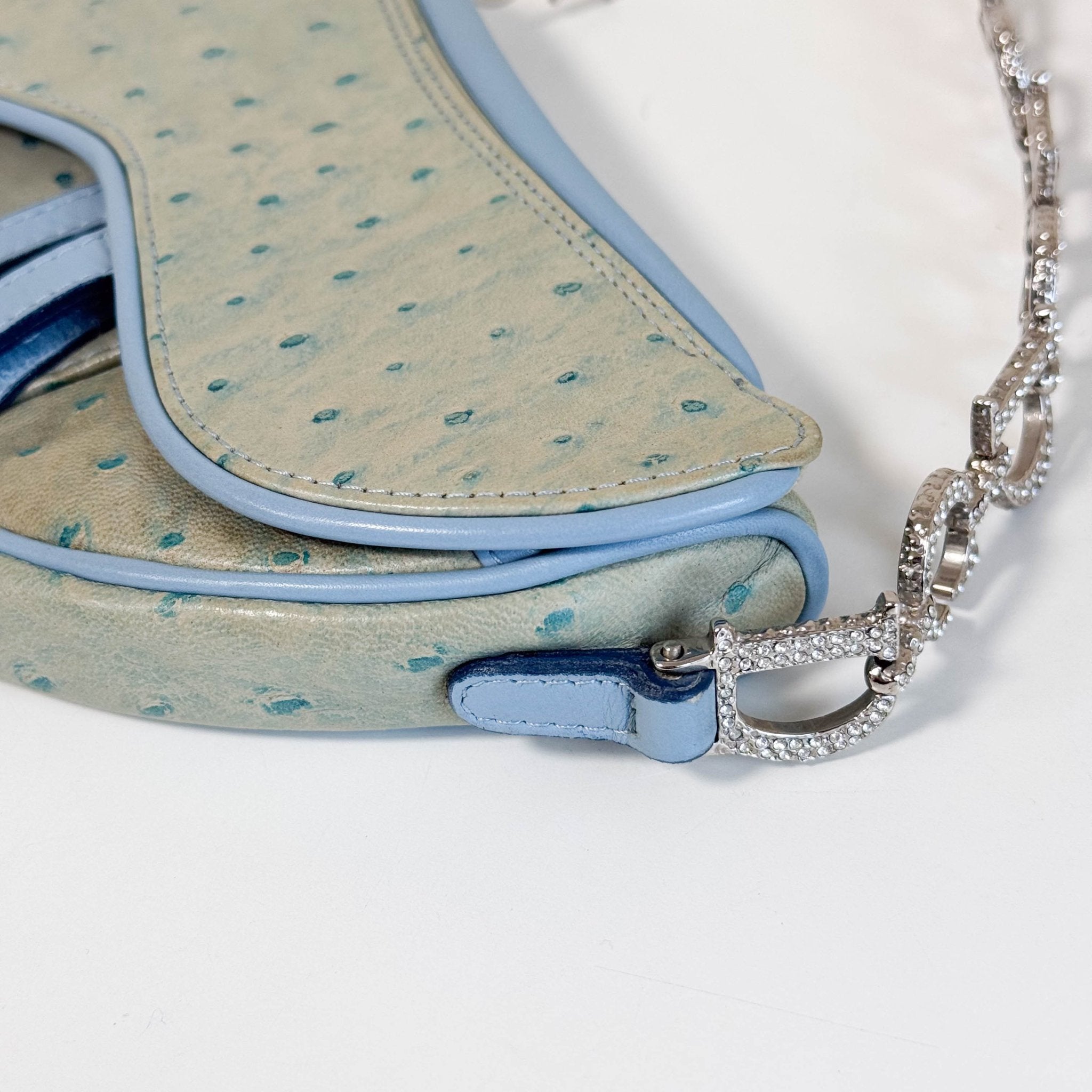 DIOR Vintage Mini Saddle Rhinestone Shoulder Bag, in , Sold by HIVE PRELOVED - Shoulder Bags, ,