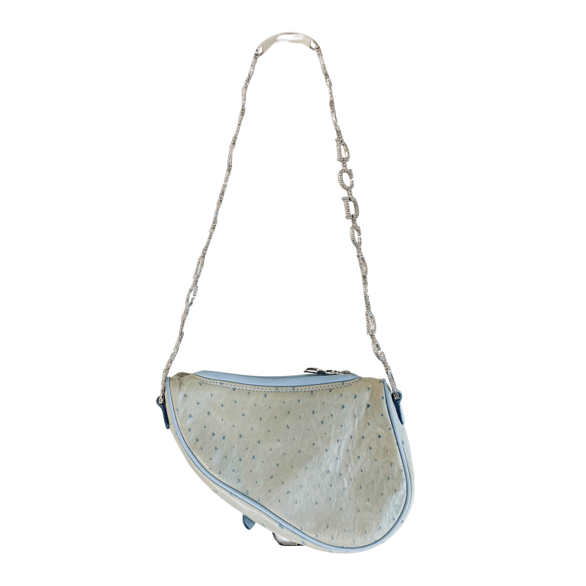 DIOR Vintage Mini Saddle Rhinestone Shoulder Bag, in , Sold by HIVE PRELOVED - Shoulder Bags, ,