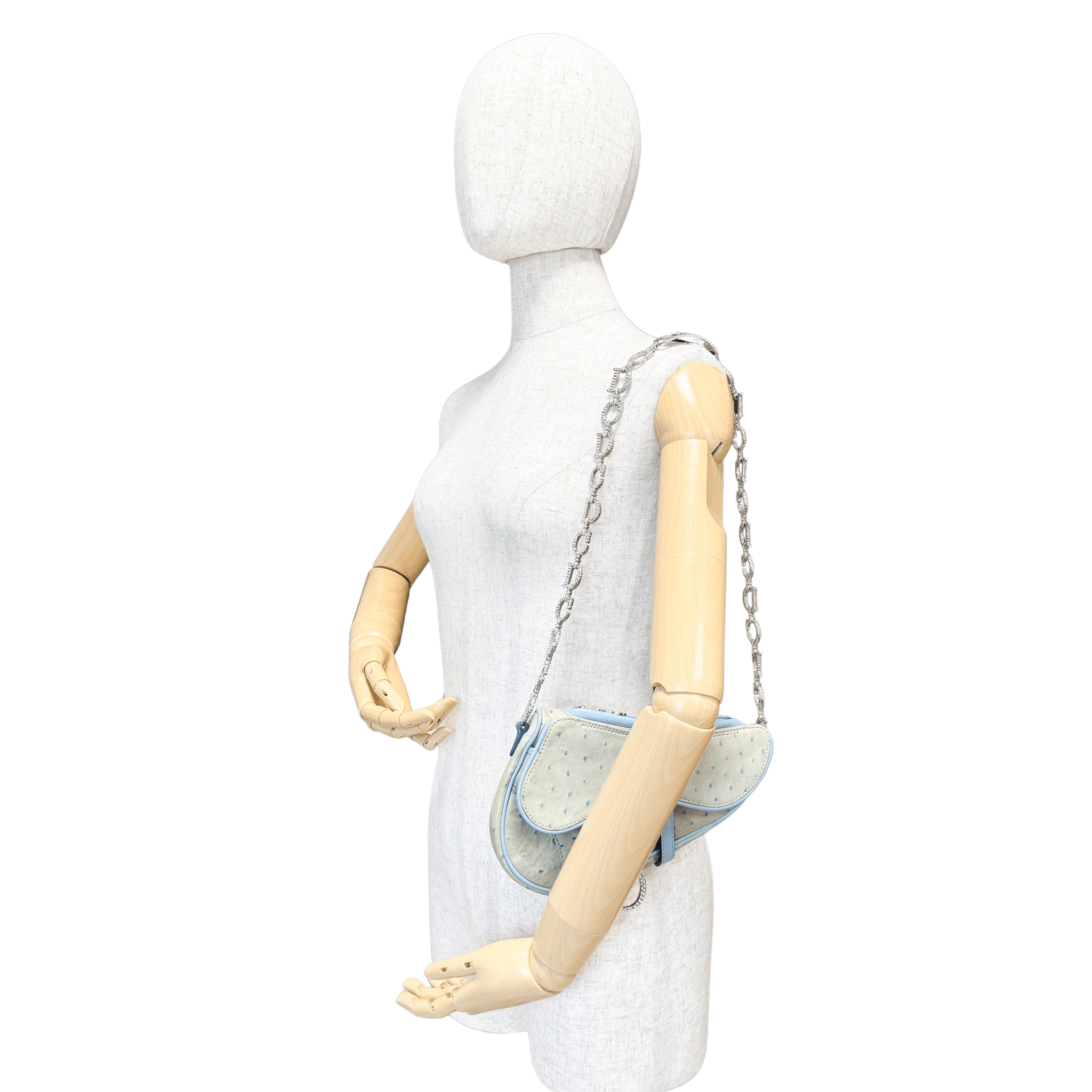 DIOR Vintage Mini Saddle Rhinestone Shoulder Bag, in , Sold by HIVE PRELOVED - Shoulder Bags, ,