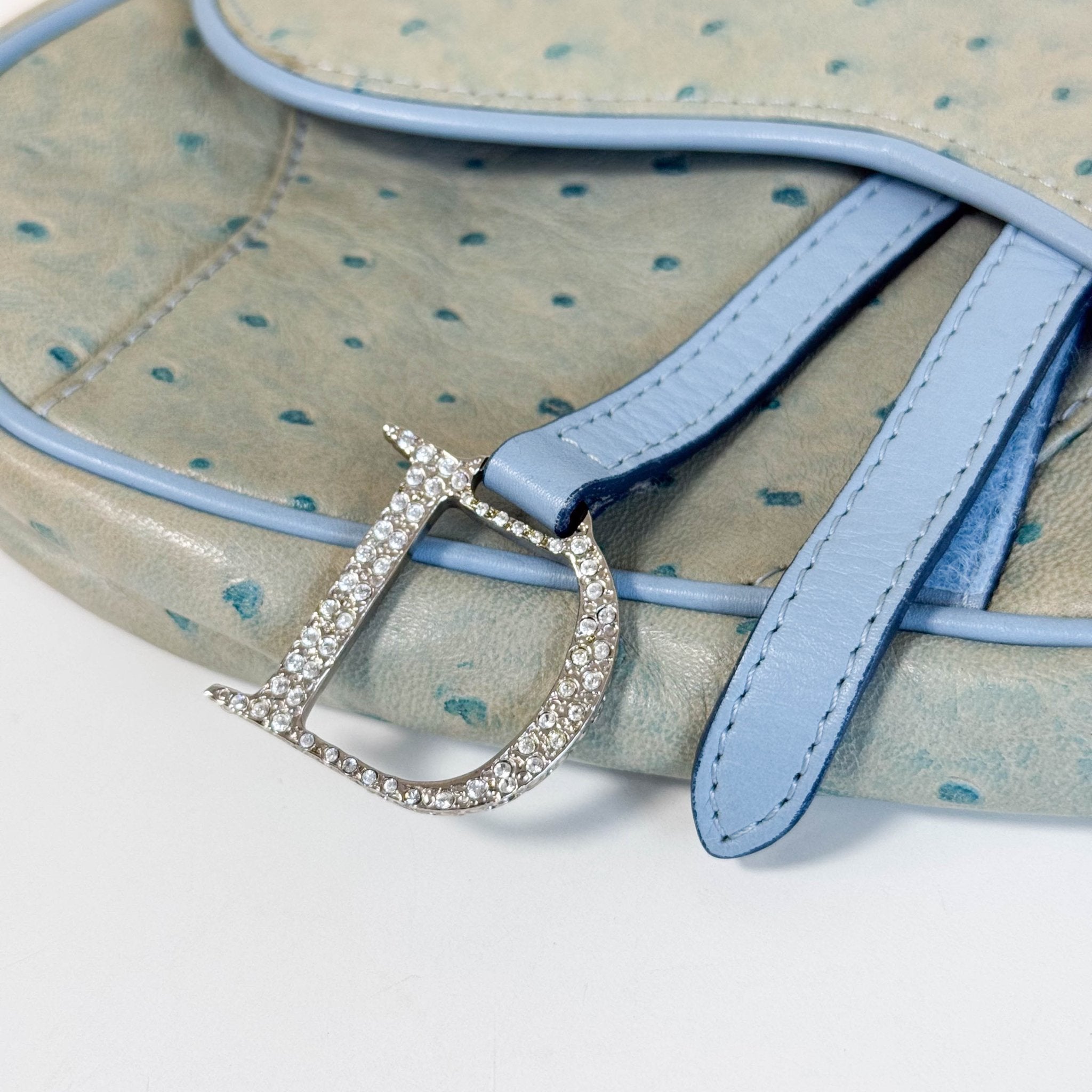 DIOR Vintage Mini Saddle Rhinestone Shoulder Bag, in , Sold by HIVE PRELOVED - Shoulder Bags, ,