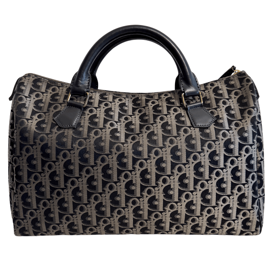 DIOR Vintage Trotter Canvas Bowling Bag, in , Sold by HIVE PRELOVED - Handle Bags, ,