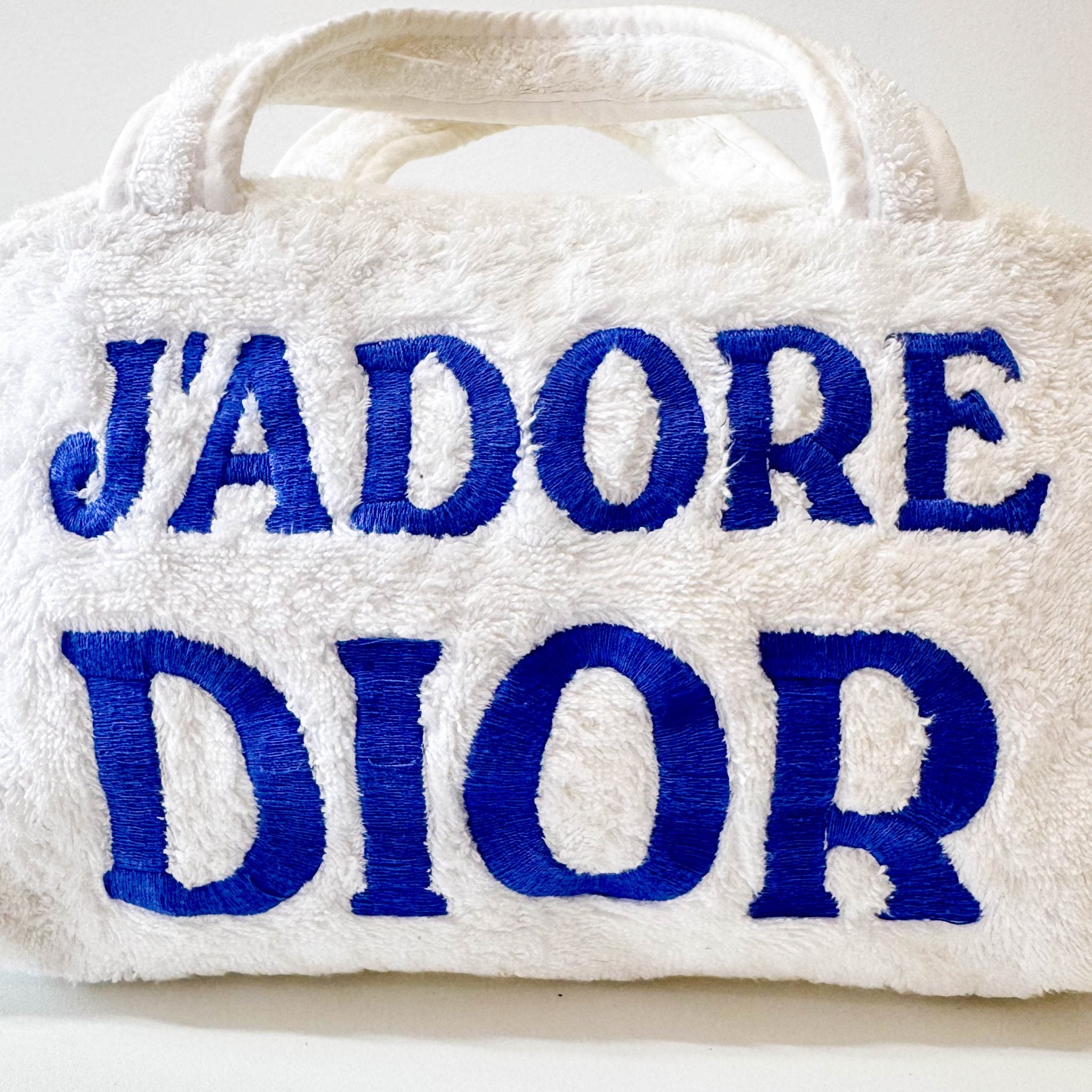 DIOR White Cotton Handbag, in , Sold by HIVE PRELOVED - Handle Bags, ,