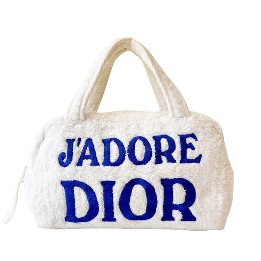 DIOR White Cotton Handbag, in , Sold by HIVE PRELOVED - Handle Bags, ,