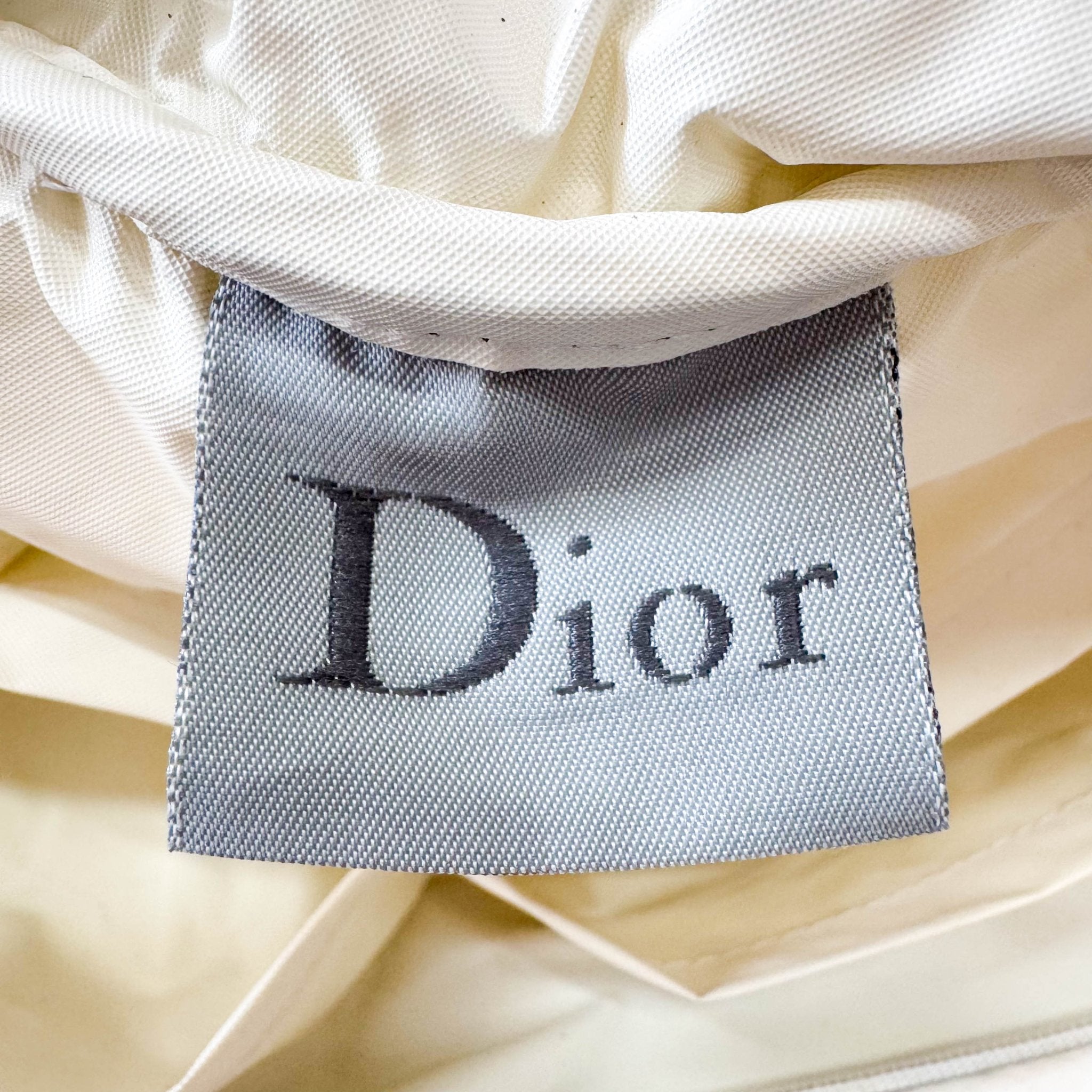 DIOR White Cotton Handbag, in , Sold by HIVE PRELOVED - Handle Bags, ,