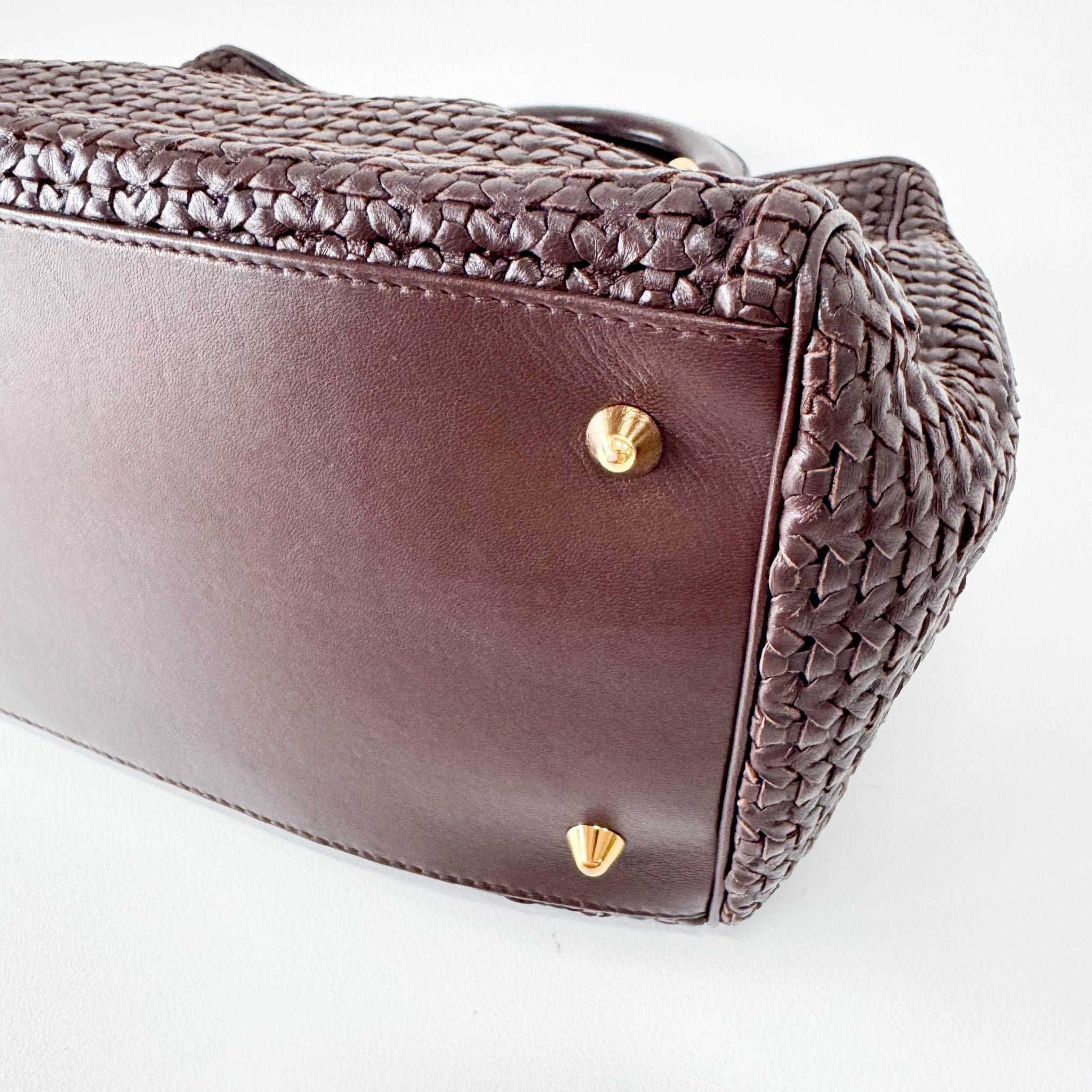 DIOR Woven Soft Lady Dior Leather Tote Bag, in , Sold by HIVE PRELOVED - Handle Bags, Totes,