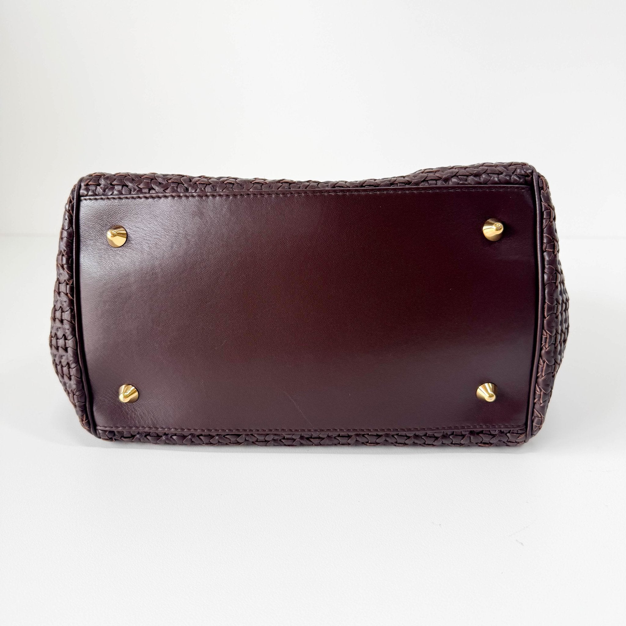 DIOR Woven Soft Lady Dior Leather Tote Bag, in , Sold by HIVE PRELOVED - Handle Bags, Totes,