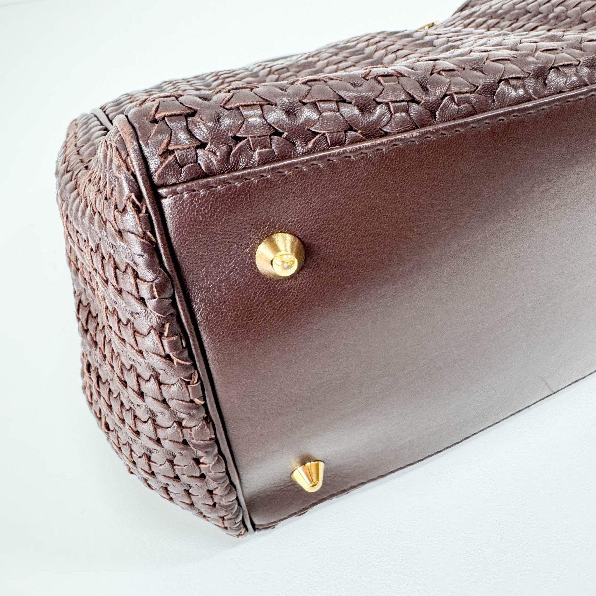 DIOR Woven Soft Lady Dior Leather Tote Bag, in , Sold by HIVE PRELOVED - Handle Bags, Totes,