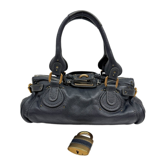 Paddington Dust Blue Leather Shoulder Bag