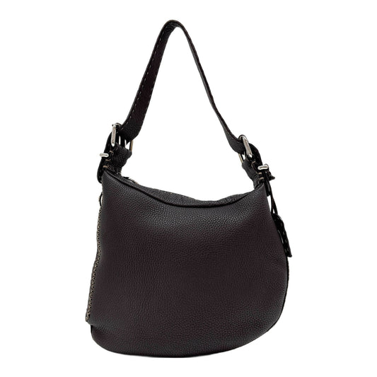 Selleria Dark Brown Leather Shoulder Bag