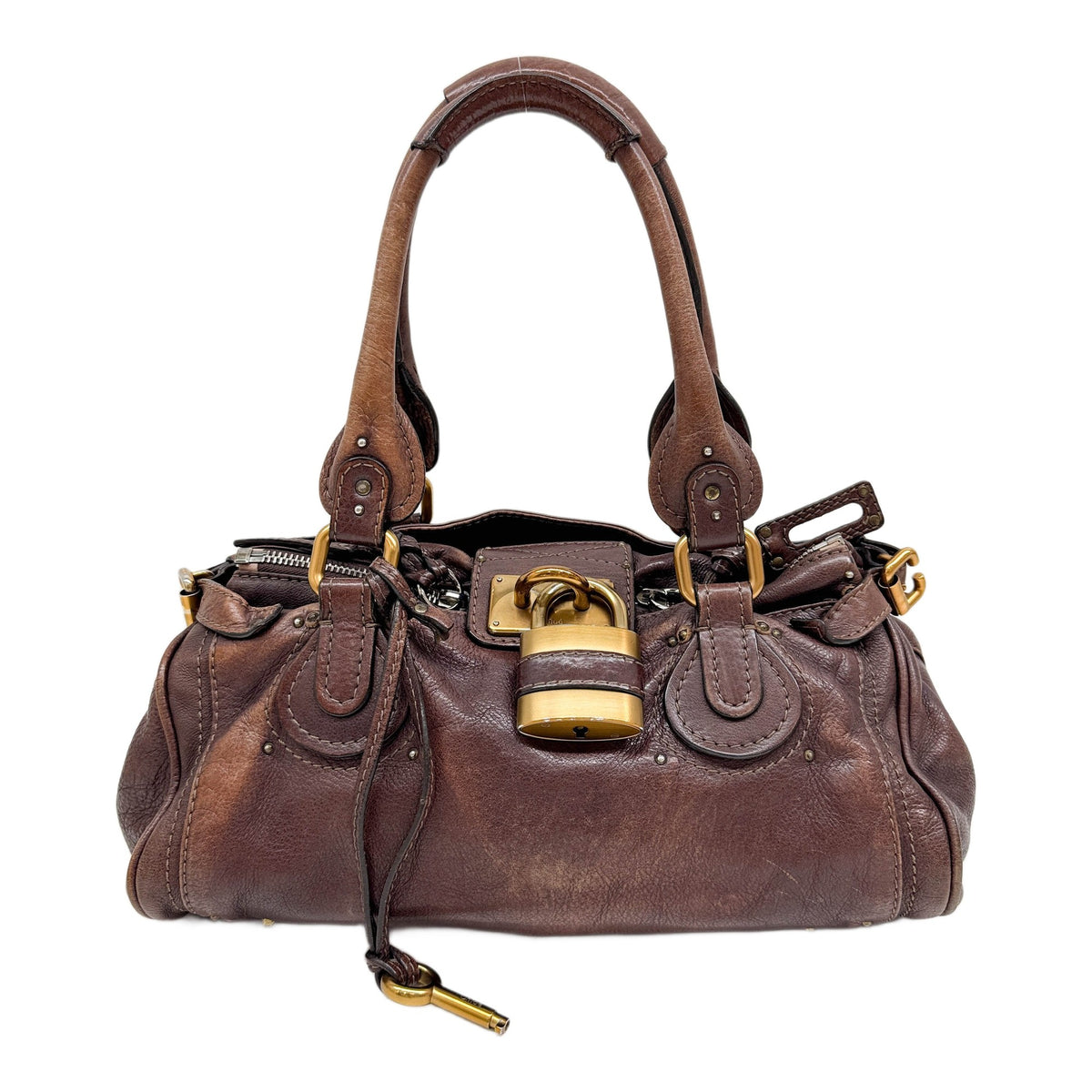 Paddington Brown Leather Shoulder Bag