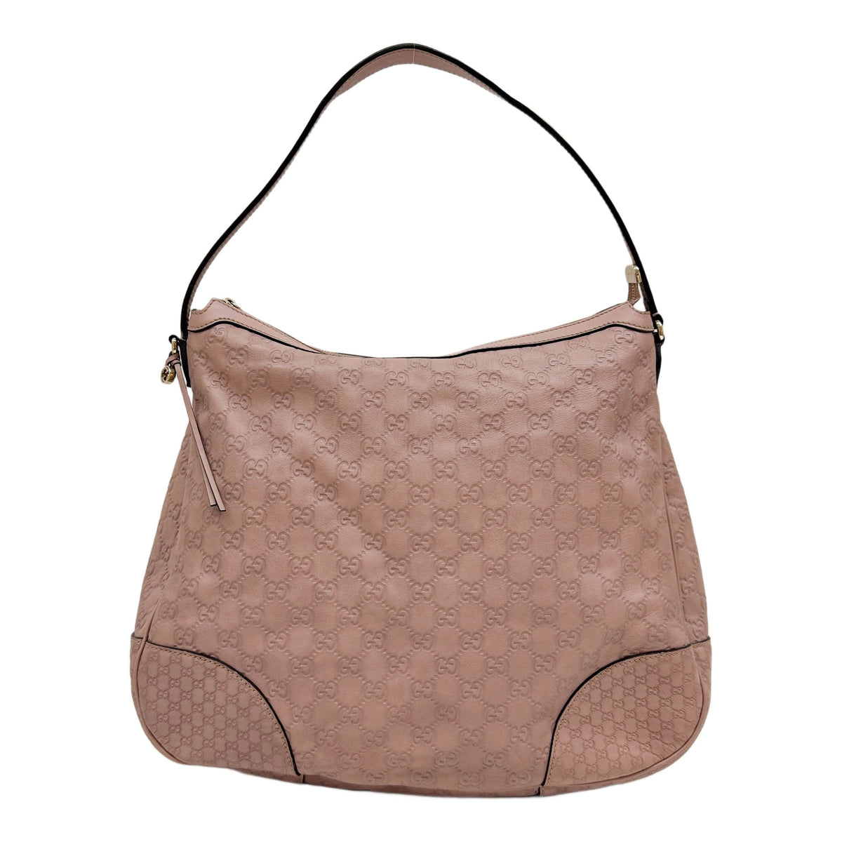 Dusty Pink GG Canvas Shoulder Bag