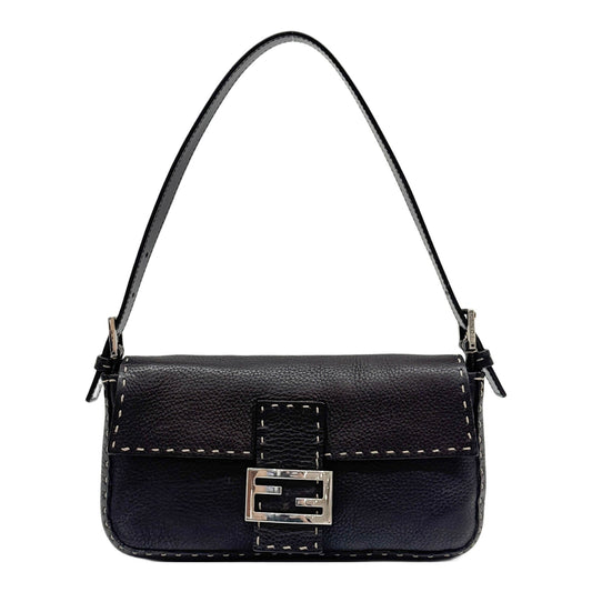Baguette Selleria Brown Leather Shoulder Bag