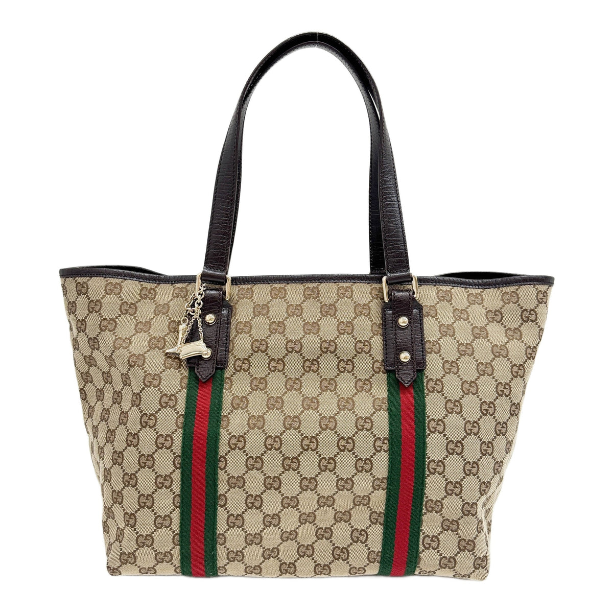 Jolicoeur Brown GG Canvas Tote Bag