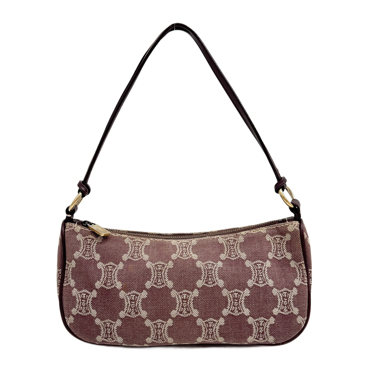 Macadam Red Denim Shoulder Bag