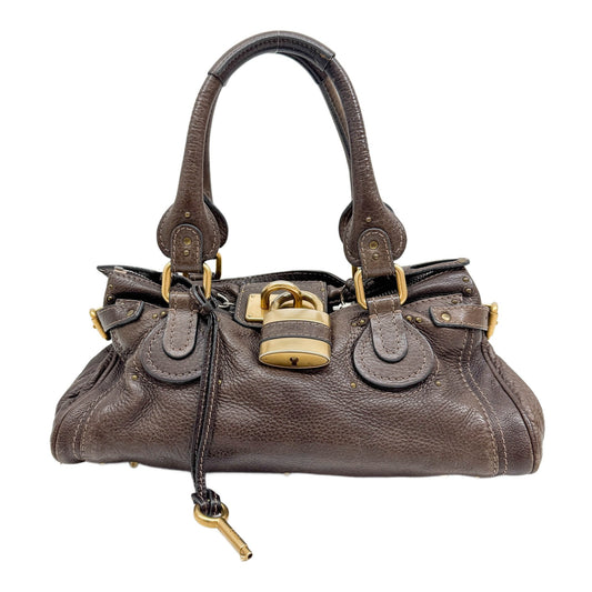 Paddington Brown Leather Shoulder Bag