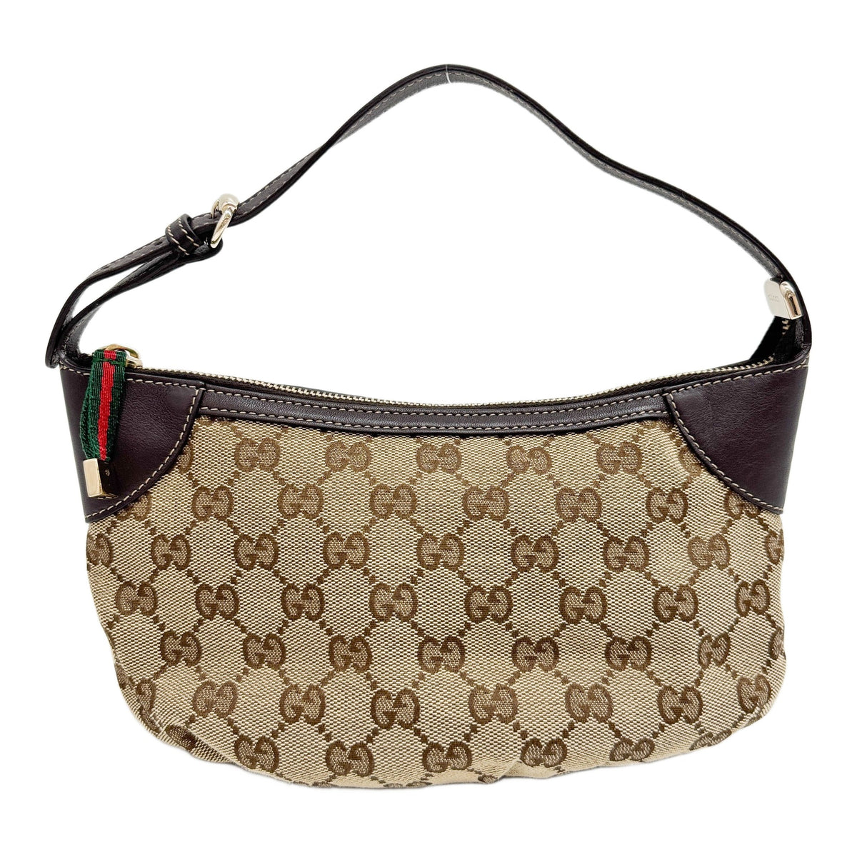 Brown GG Canvas Hand Bag